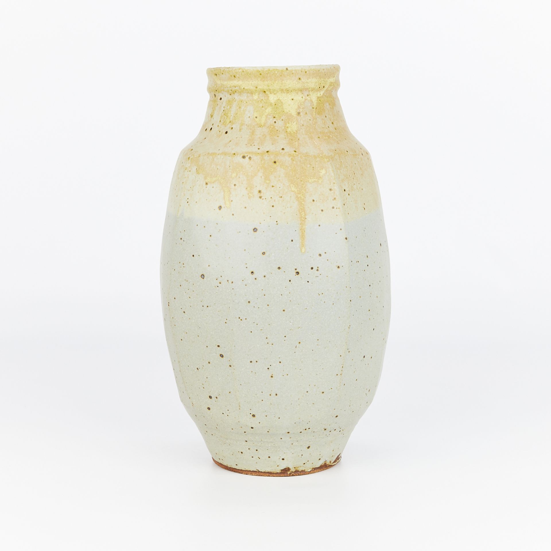 Warren Mackenzie Two Glaze Ceramic Vase - Bild 4 aus 9