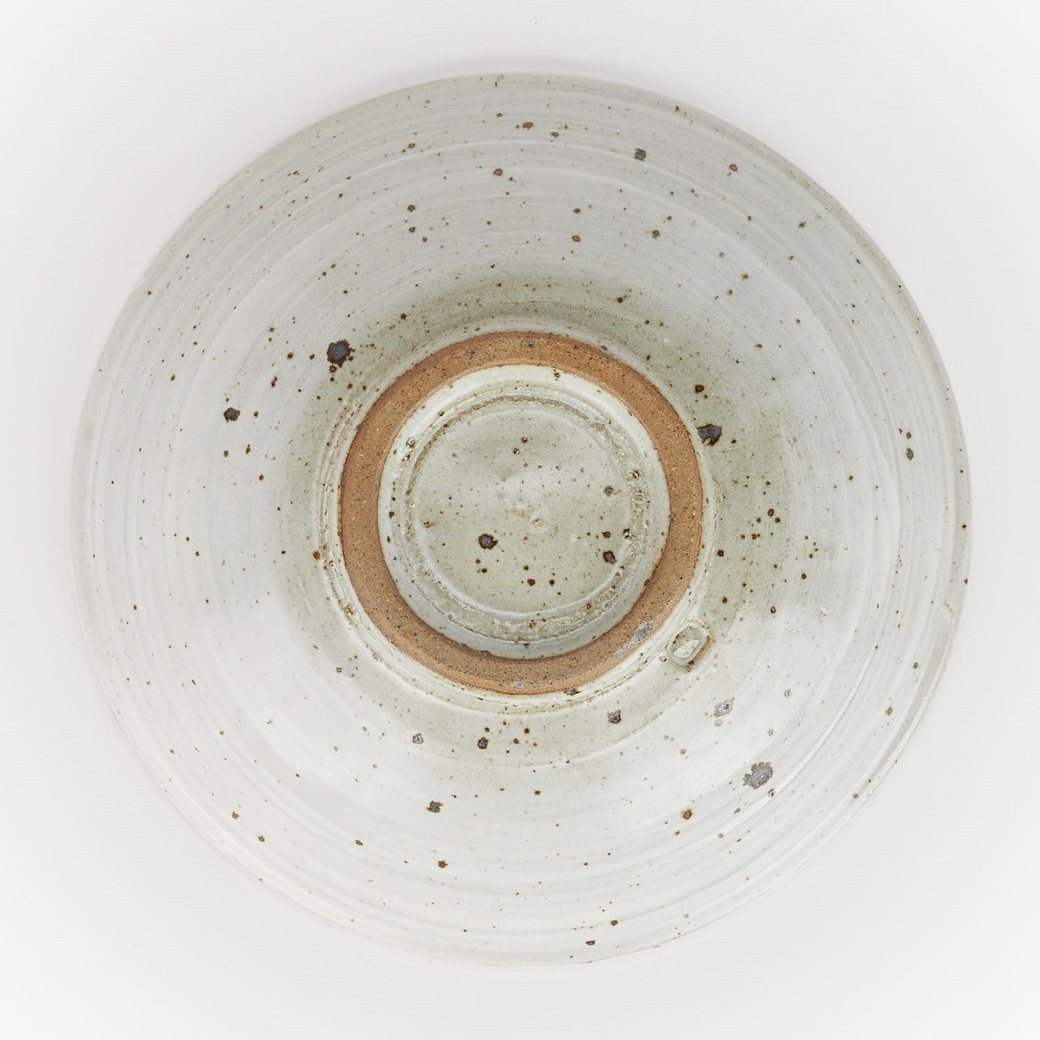 Warren MacKenzie Ceramic Splatter Bowl - Stamped - Image 7 of 9