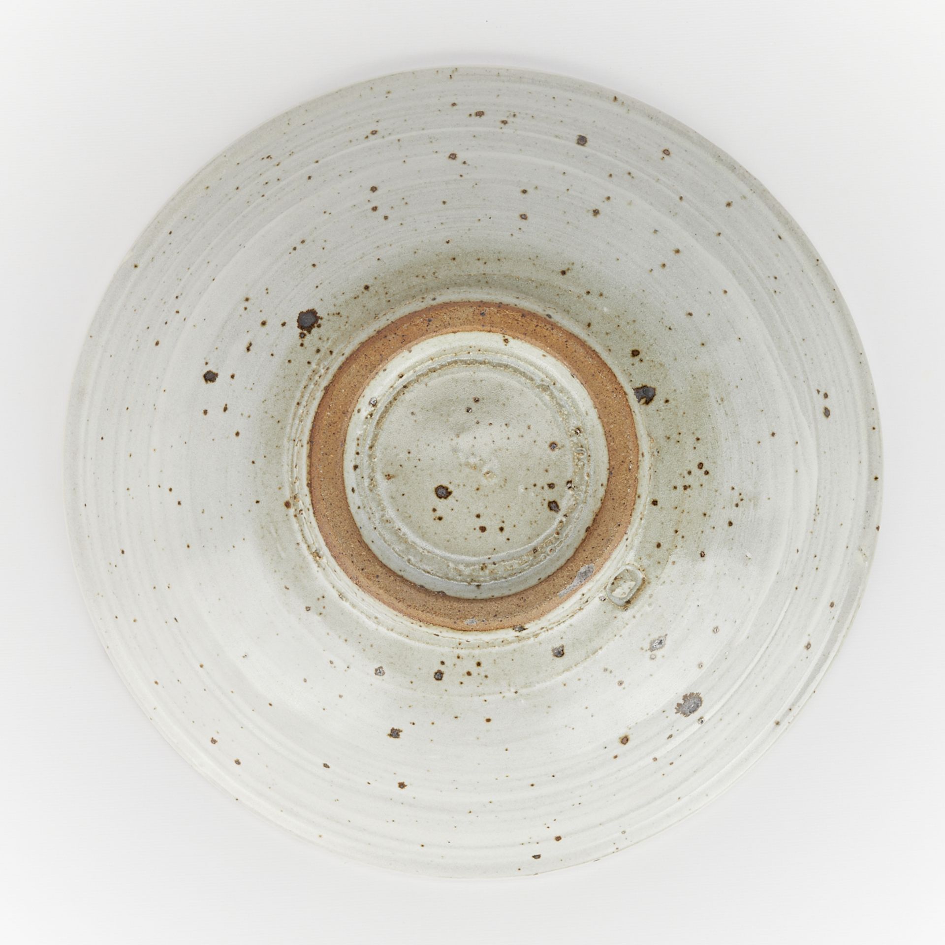 Warren MacKenzie Ceramic Splatter Bowl - Stamped - Bild 7 aus 9
