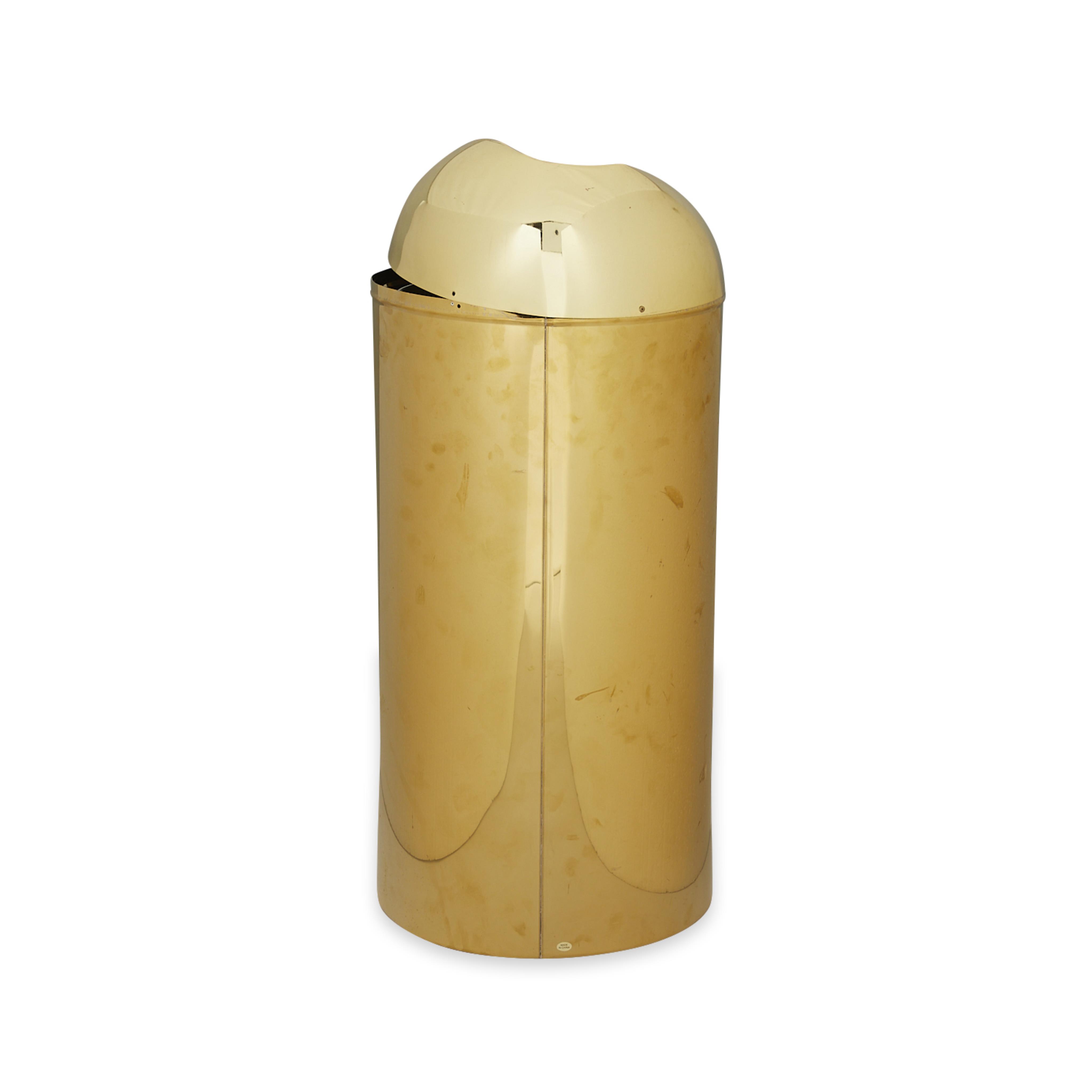 Joe Smith Gold-Tone Garbage Can 2008 - Image 5 of 12