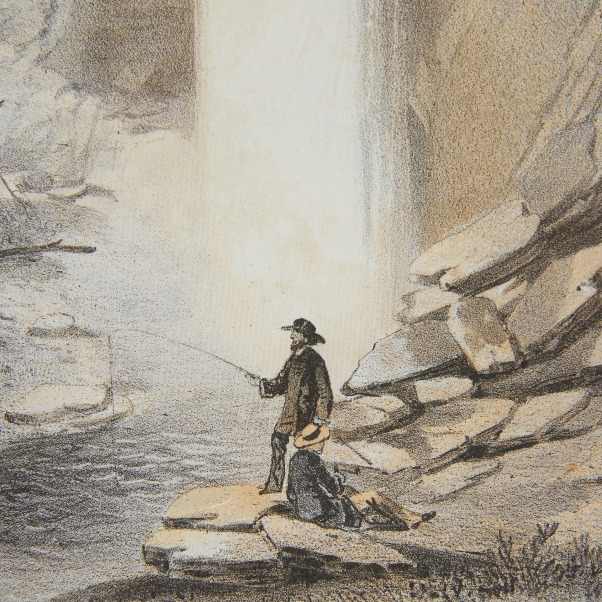 Stanley "Minnehaha or Brown's Falls" Print 1860 - Bild 8 aus 9