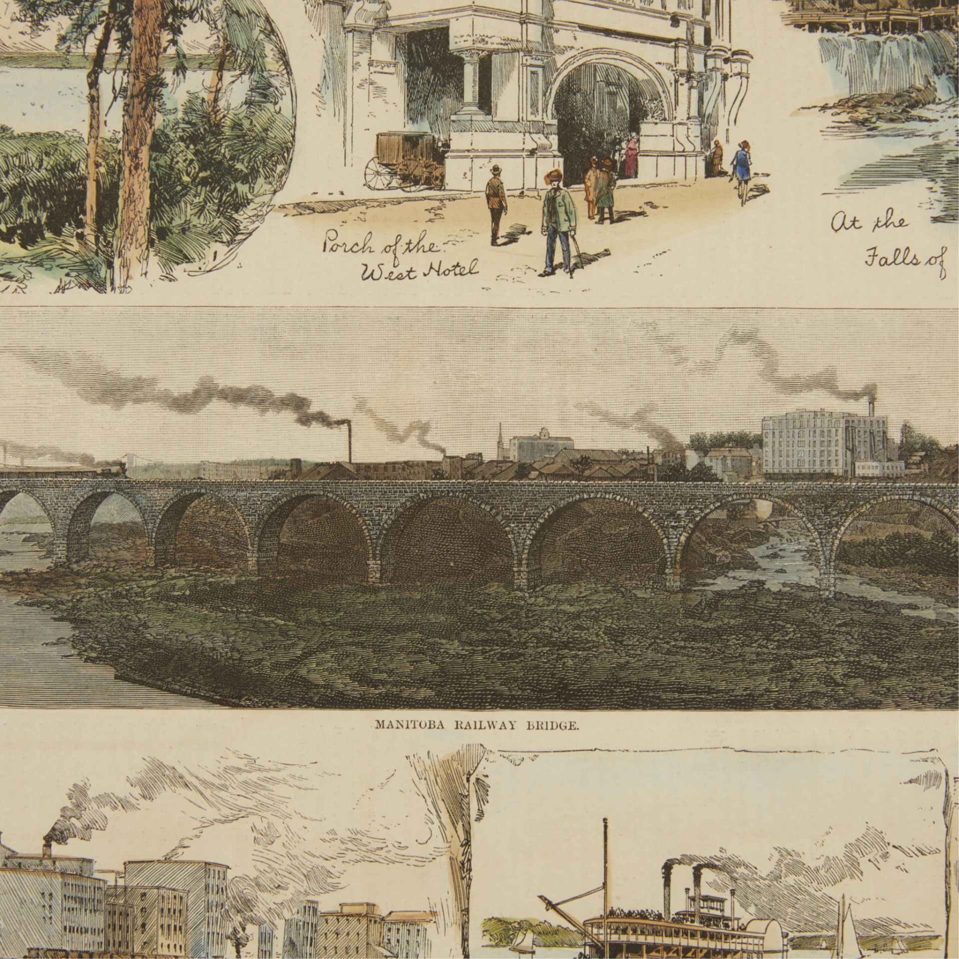 Graham "Sketches from Minneapolis" Harper's Weekly - Image 5 of 10