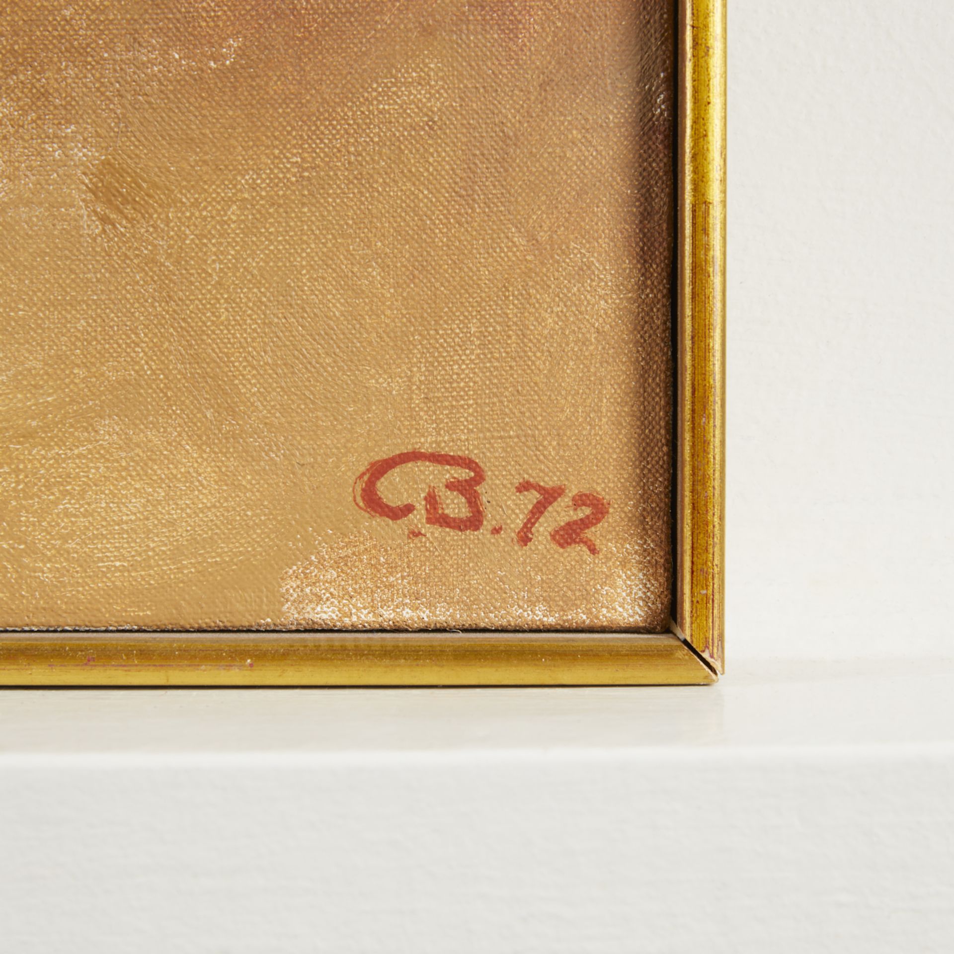 Cameron Booth "2 Bays 2 Greys" Horse Painting 1972 - Image 5 of 13