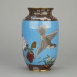 Chinese Closoinne Vase From Brewer Painting