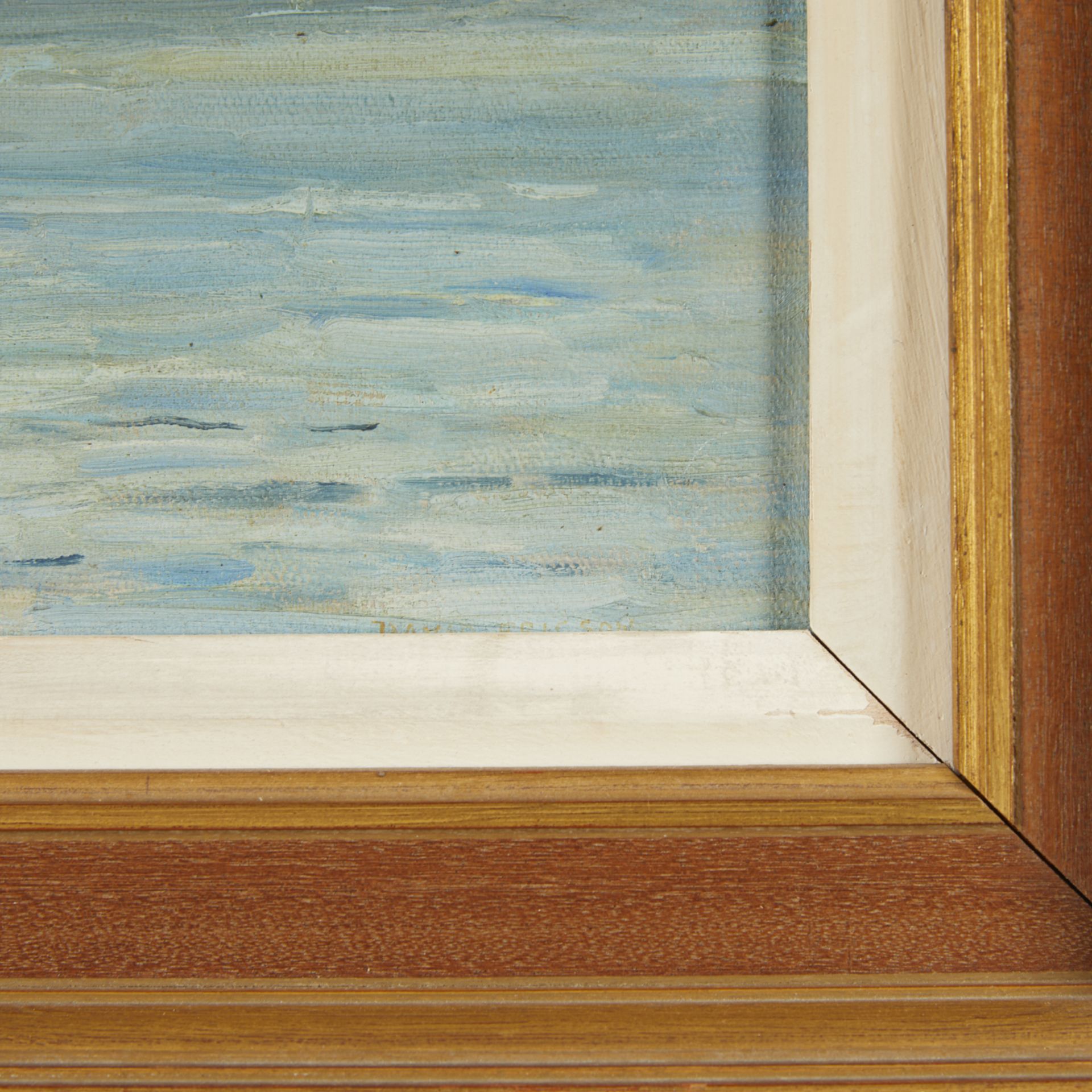 David Ericson "Lake Minnetonka" Oil Painting - Image 3 of 7