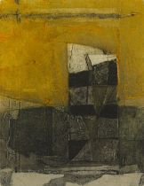 Brad Widness "Tower" Mixed Media Print