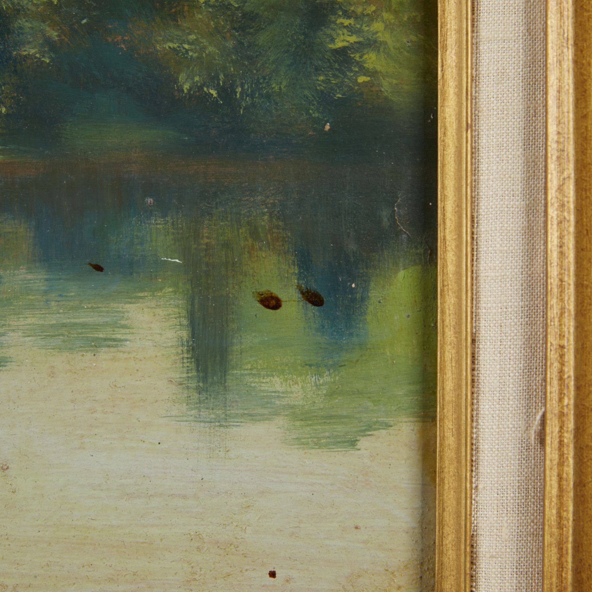 Clement Haupers "Spencer Lake" Painting 1956 - Bild 5 aus 8