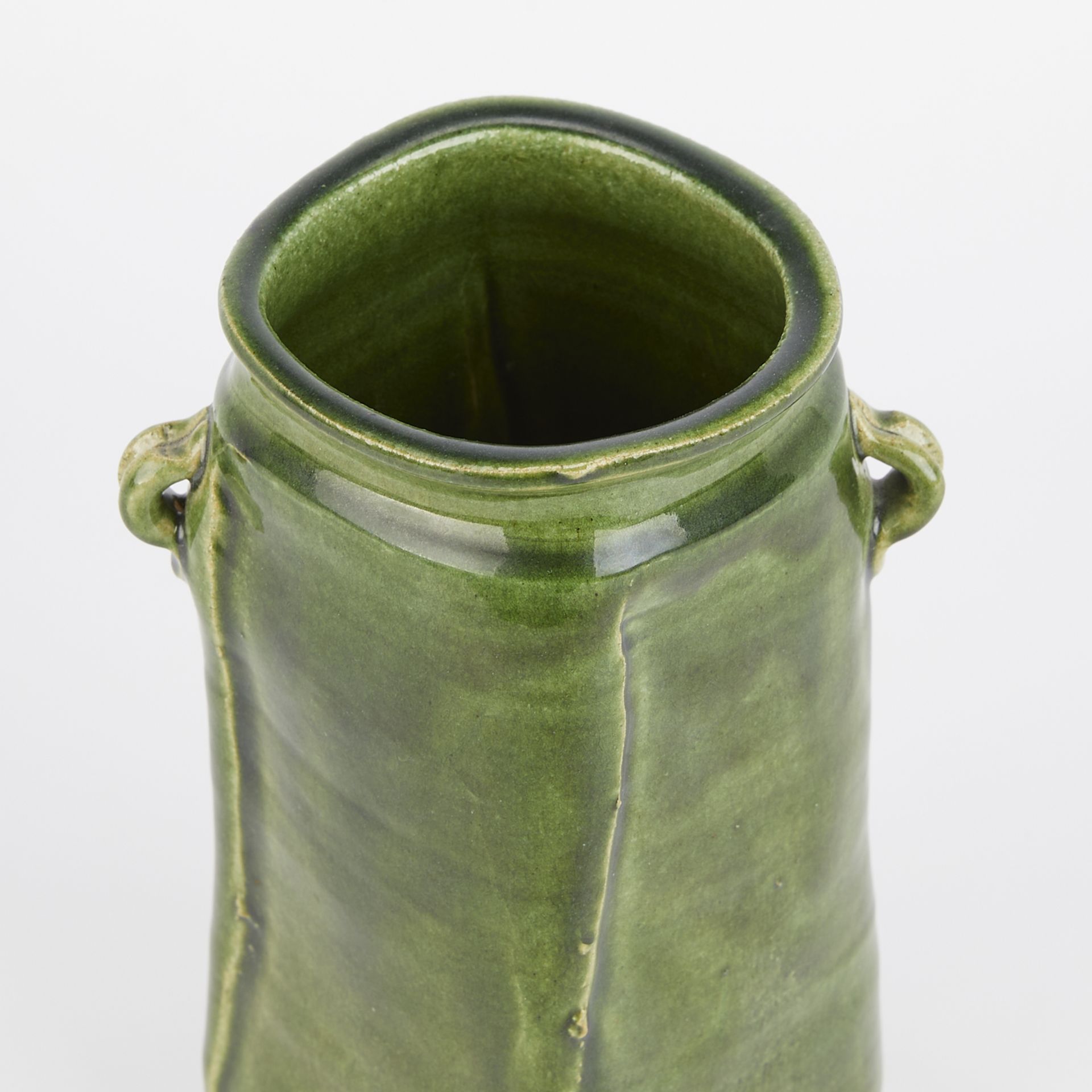 Warren Mackenzie Oribe Ceramic Vase - Stamped - Image 7 of 10