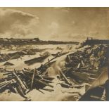 St. Anthony Falls Wreckage Photograph 1909