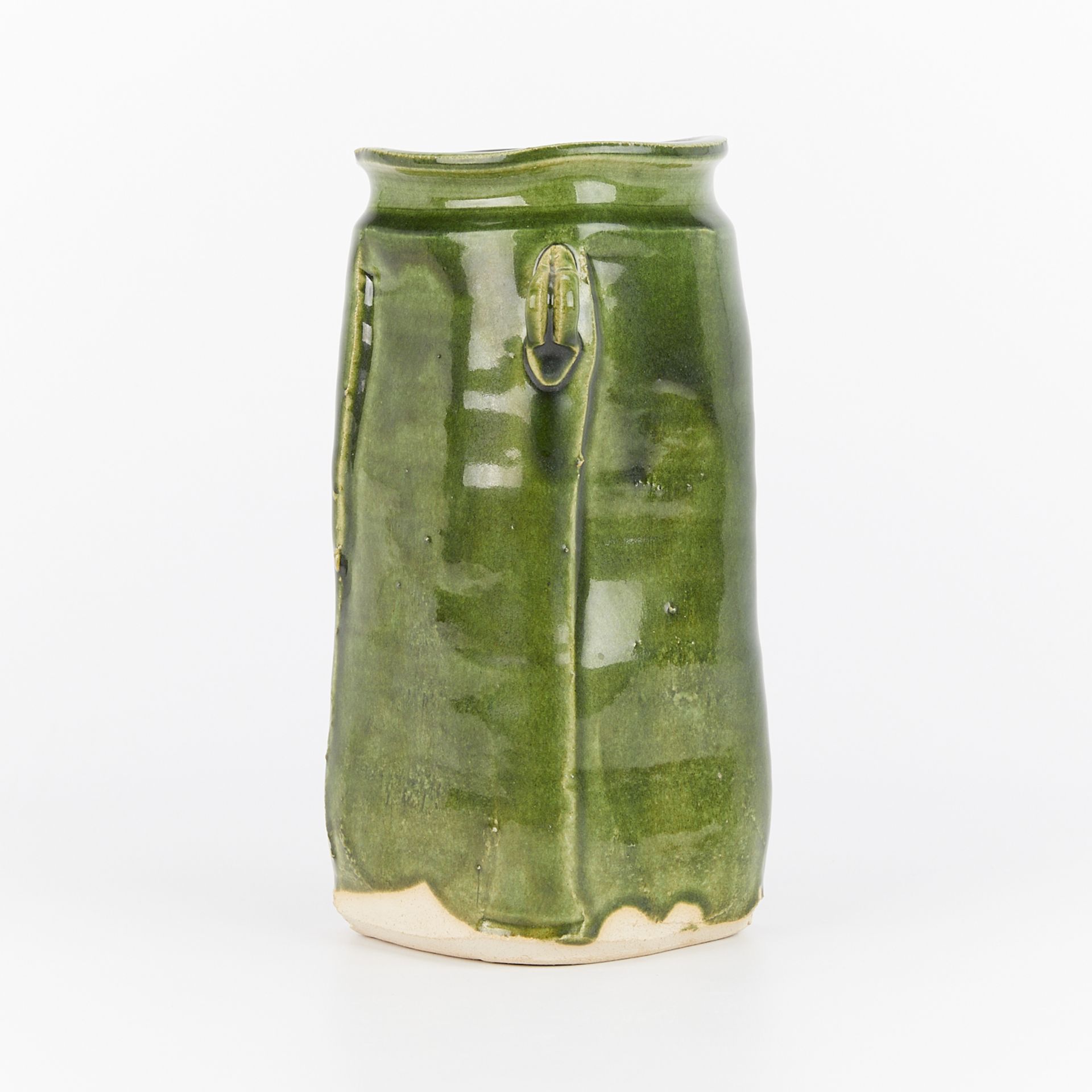 Warren Mackenzie Oribe Ceramic Vase - Stamped - Image 5 of 10