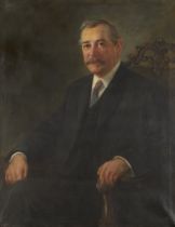 Nicholas Brewer Portrait Painting of Otto Bremer