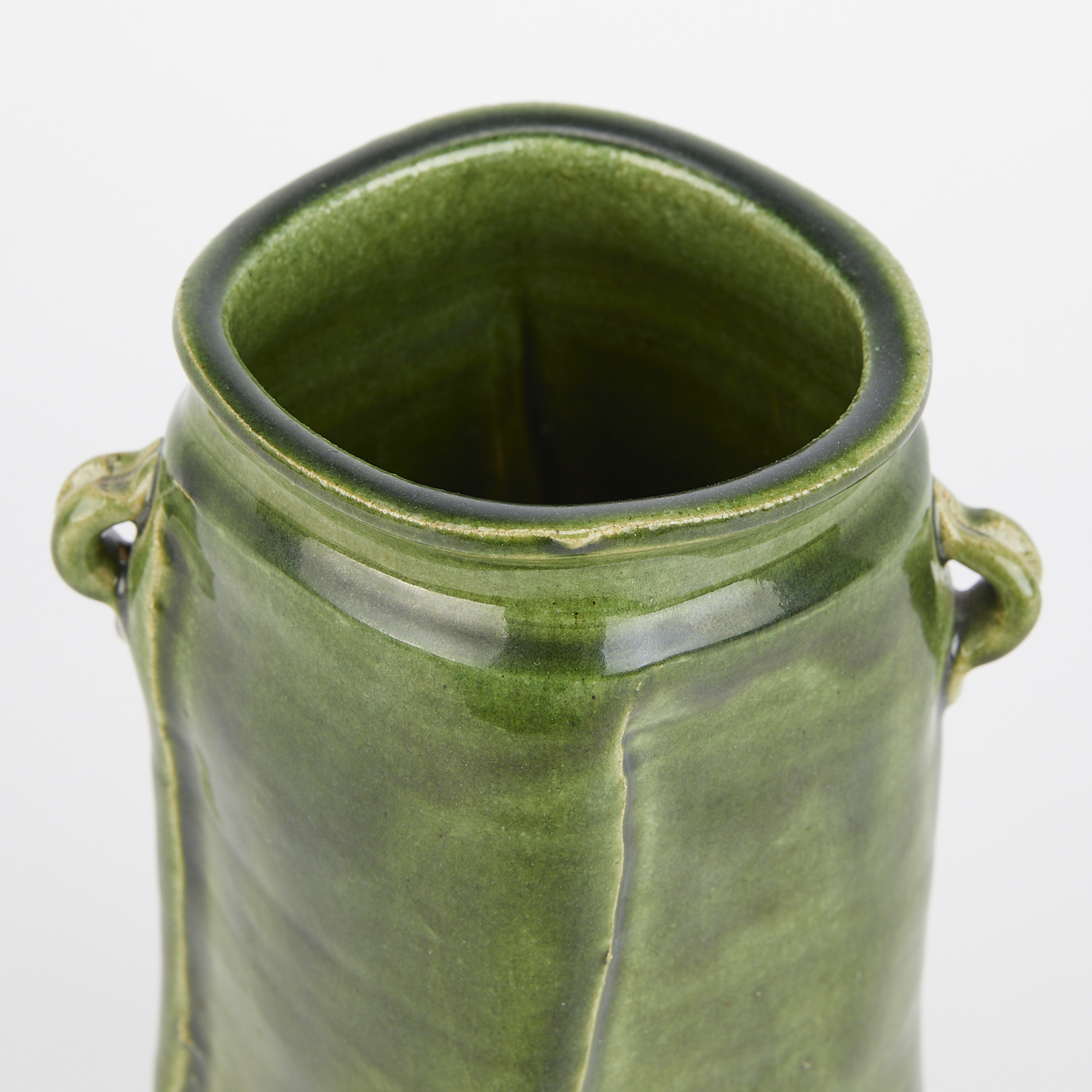Warren Mackenzie Oribe Ceramic Vase - Stamped - Image 9 of 10