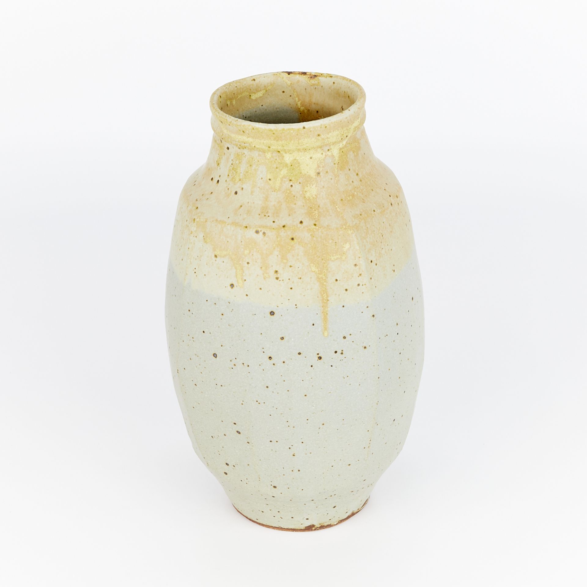 Warren Mackenzie Two Glaze Ceramic Vase - Bild 5 aus 9
