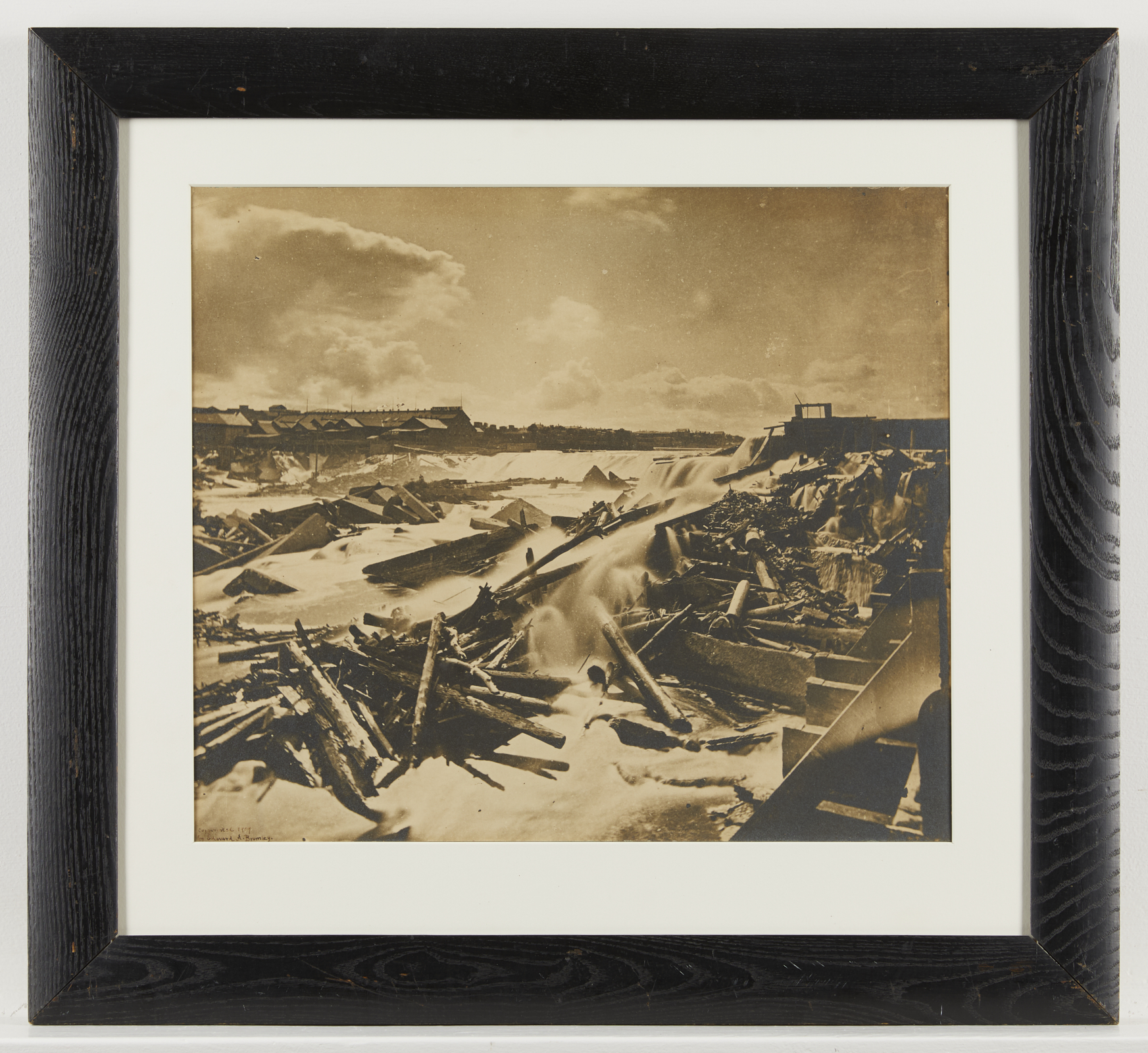 St. Anthony Falls Wreckage Photograph 1909 - Image 2 of 6