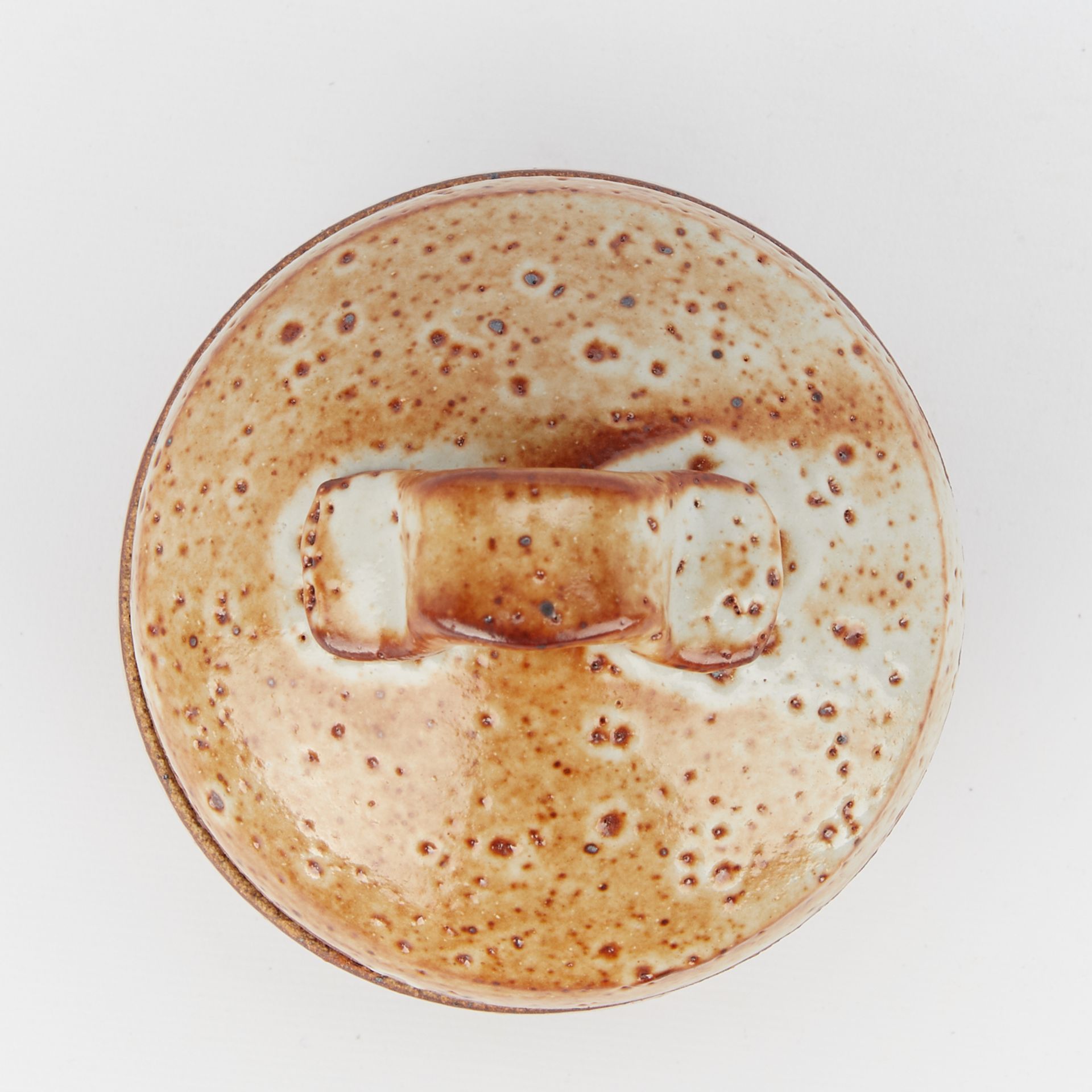 Warren Mackenzie Ceramic Covered Bowl - Bild 8 aus 10