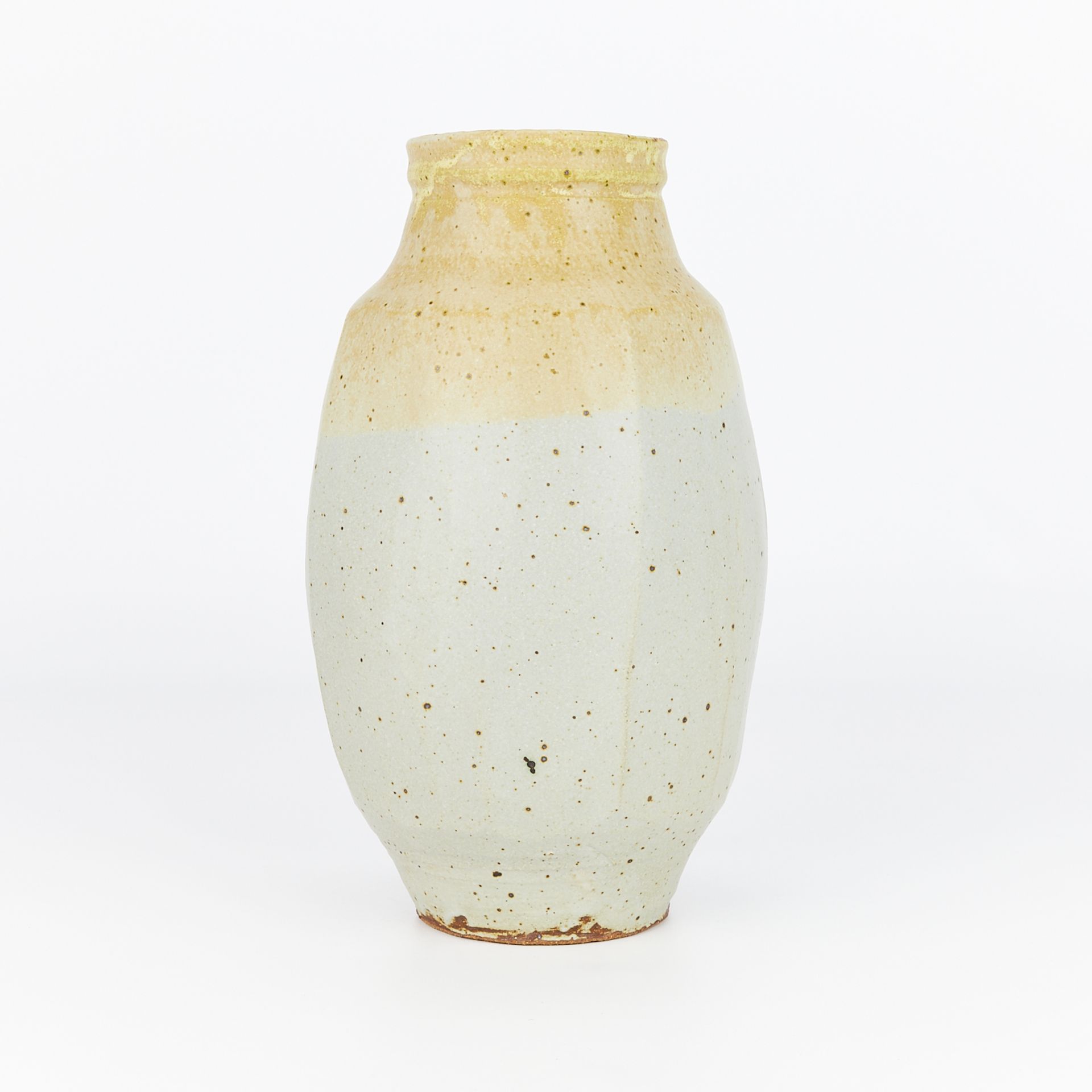 Warren Mackenzie Two Glaze Ceramic Vase - Bild 3 aus 9