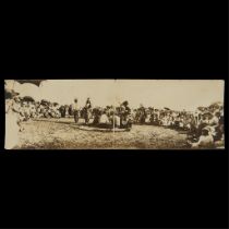 Panoramic RPPC Indigenous Gathering Minnesota