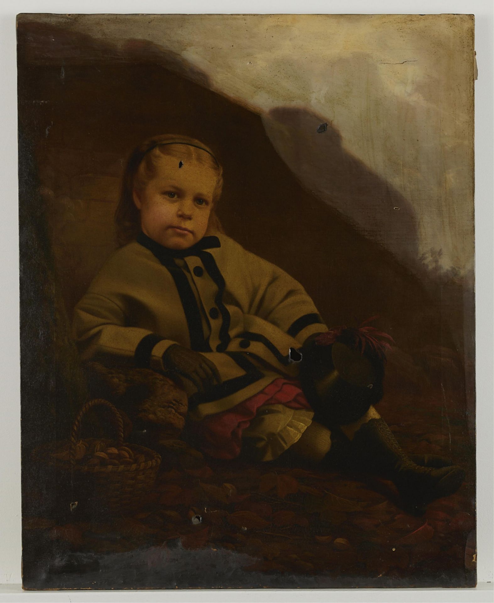 2 B.S. Hays Portraits of Children - Image 3 of 17