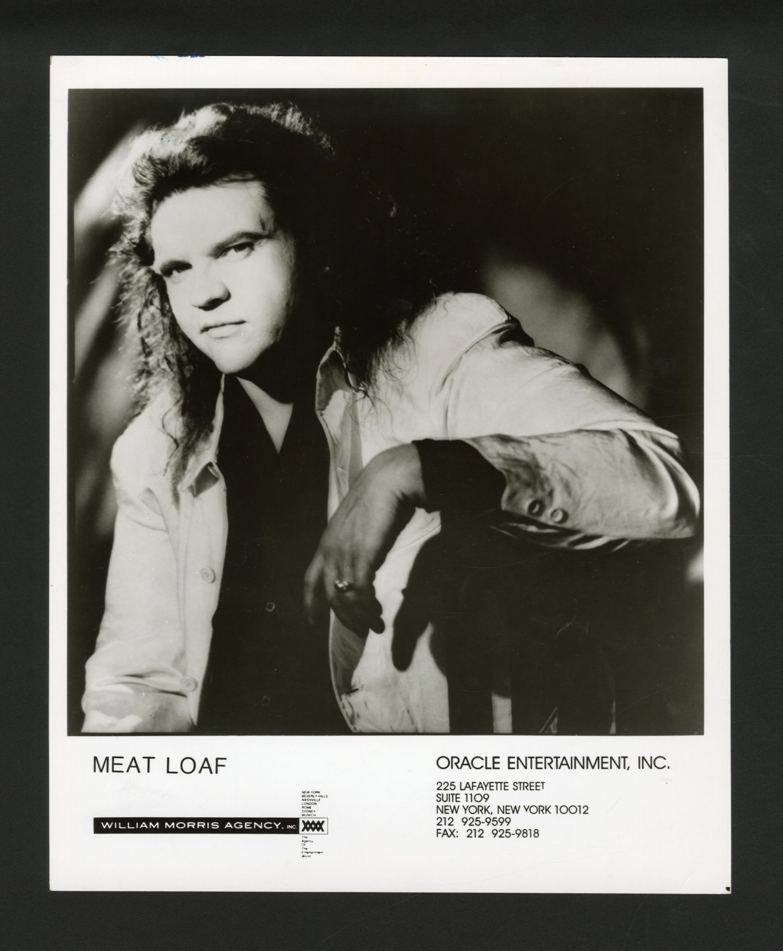 Meat Loaf Press Photo from Star Tribune Archives