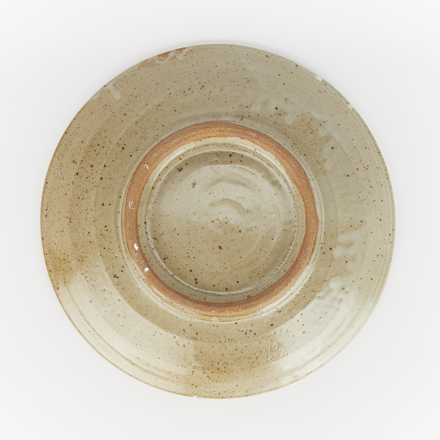 Warren MacKenzie Barbed Wire Ceramic Plate - Image 6 of 9