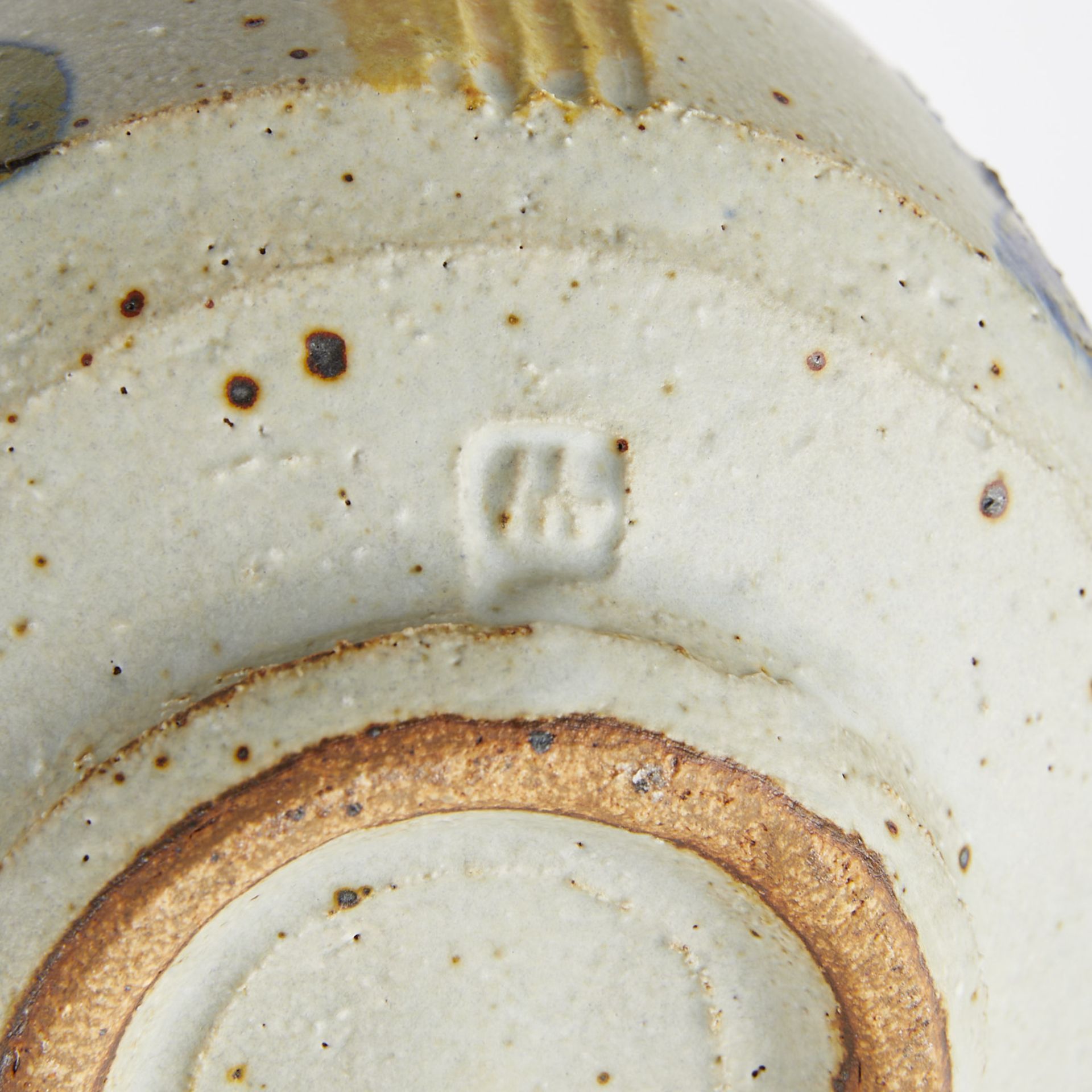 Warren MacKenzie Ceramic Pouring Bowl - Stamped - Bild 2 aus 8