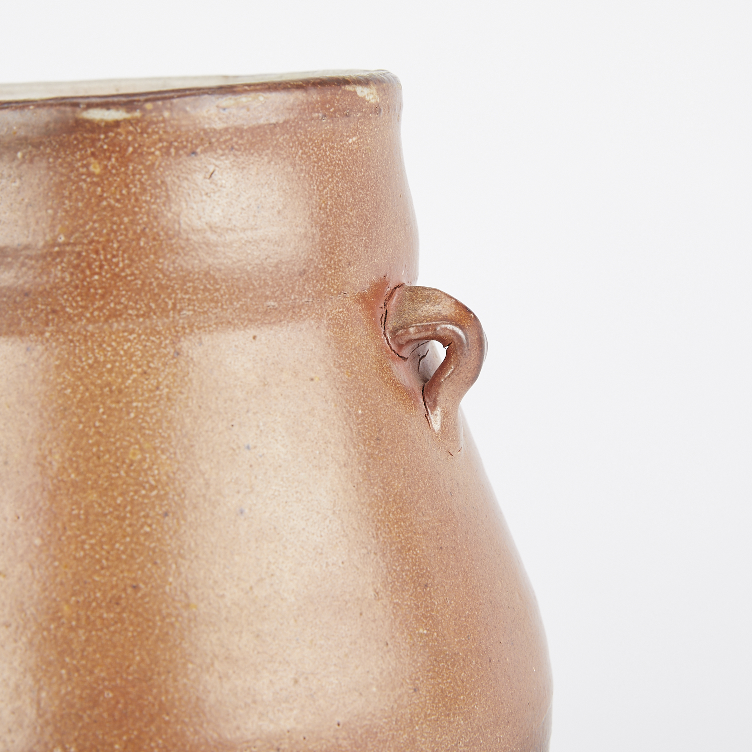 Jan Mckeachie Johnston Woodfired Ceramic Vase - Image 10 of 10