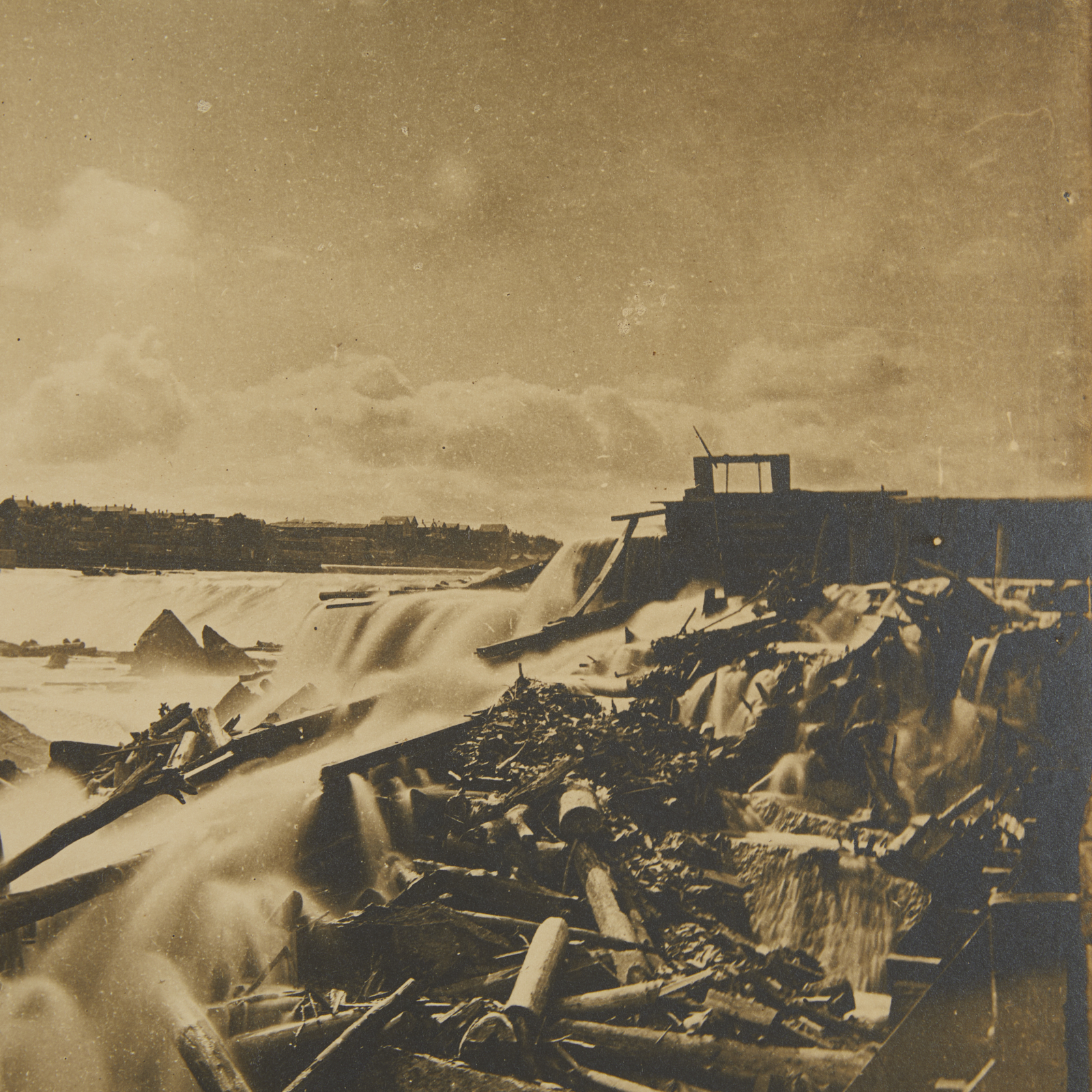 St. Anthony Falls Wreckage Photograph 1909 - Image 3 of 6