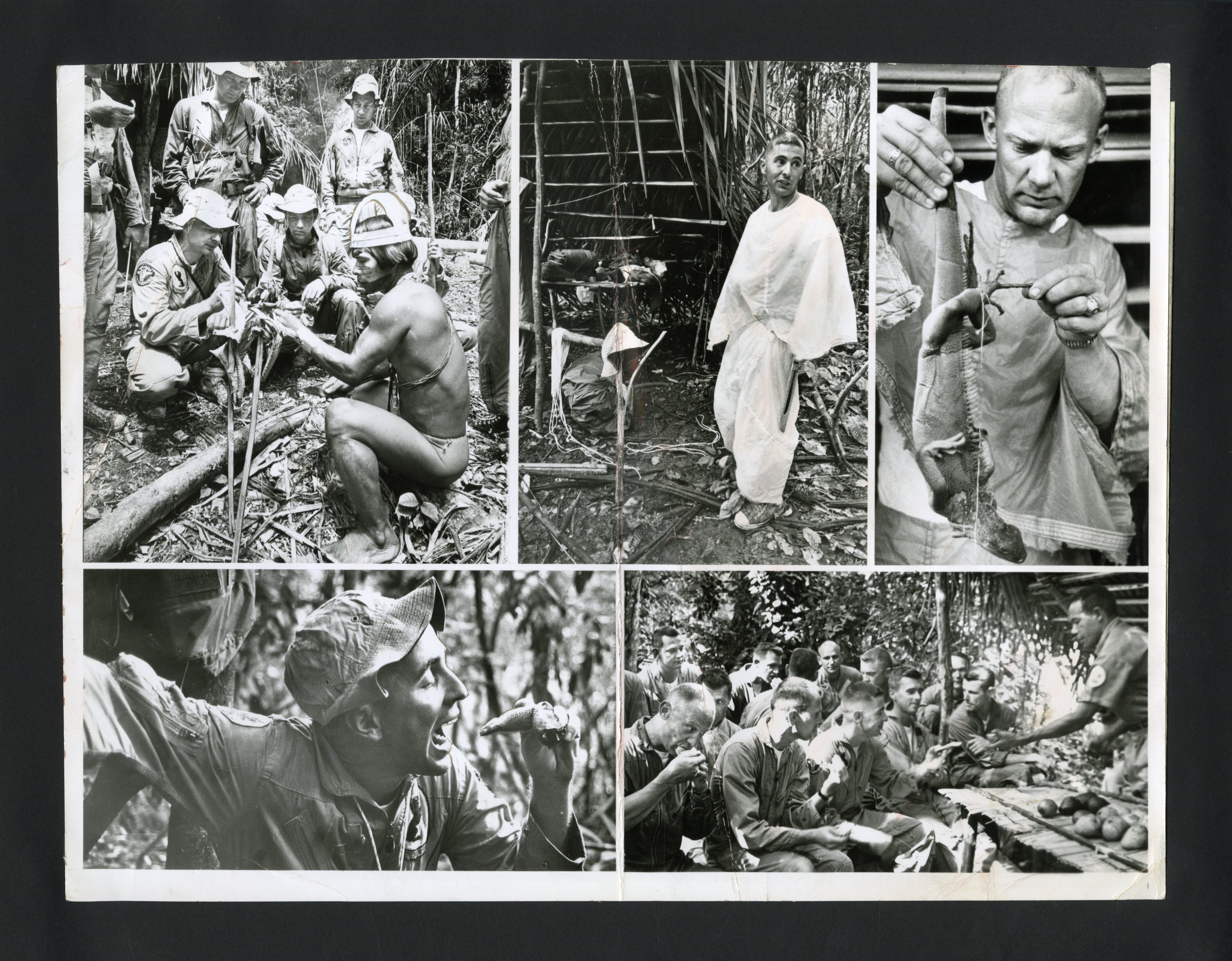 NASA Survival Training Photo Star Tribune Archive