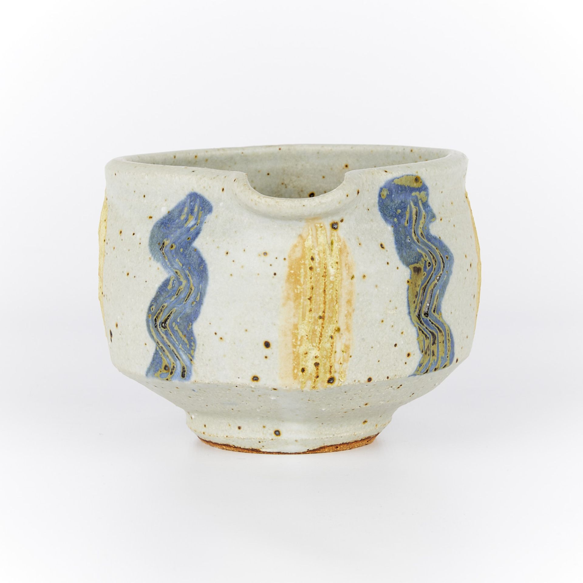 Warren MacKenzie Ceramic Pouring Bowl - Stamped - Bild 5 aus 8