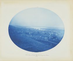 Henry Bosse Mississippi River Illinois Cyanotype