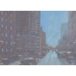 Eric Austen Erickson Minneapolis "Dusk" Painting