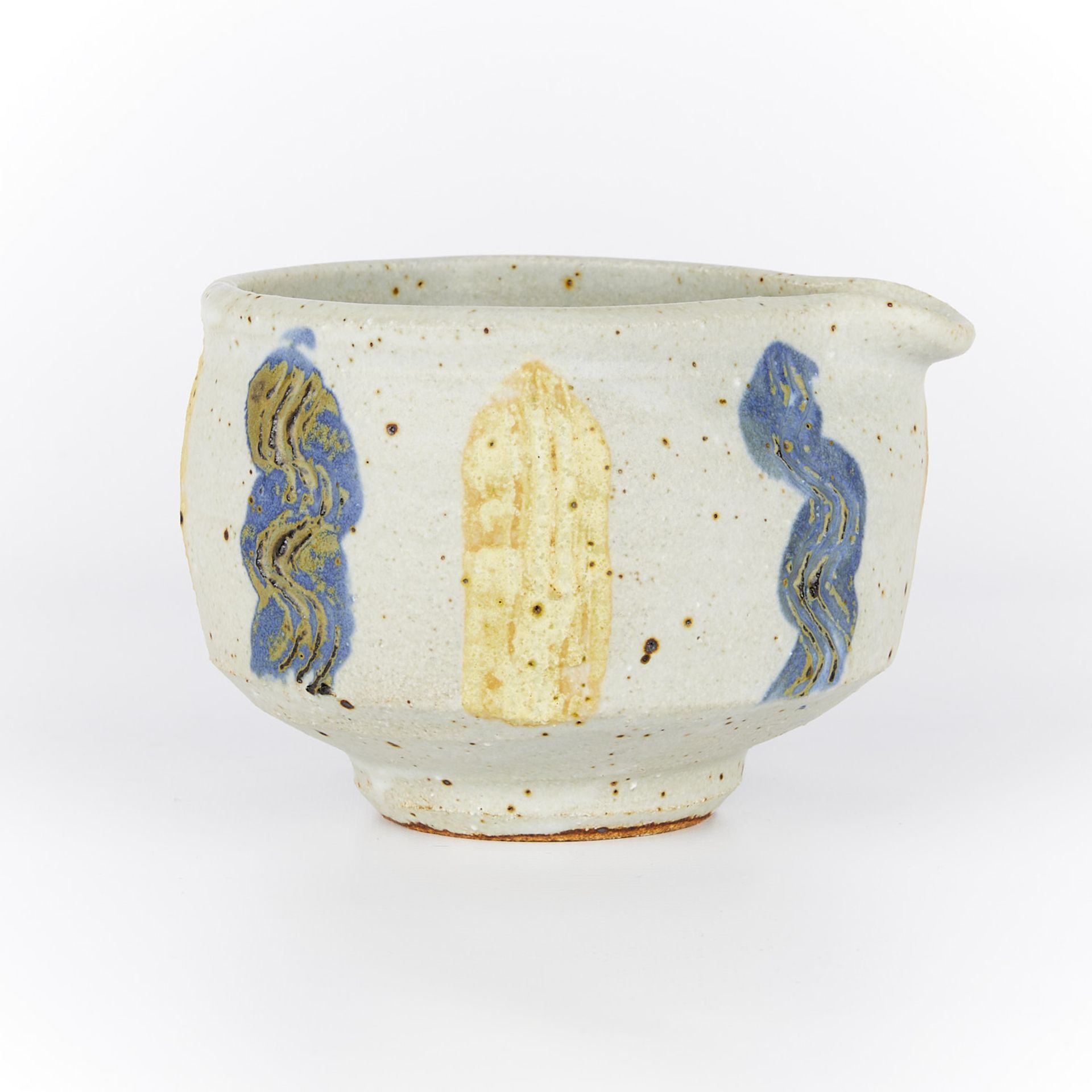 Warren MacKenzie Ceramic Pouring Bowl - Stamped - Bild 4 aus 8