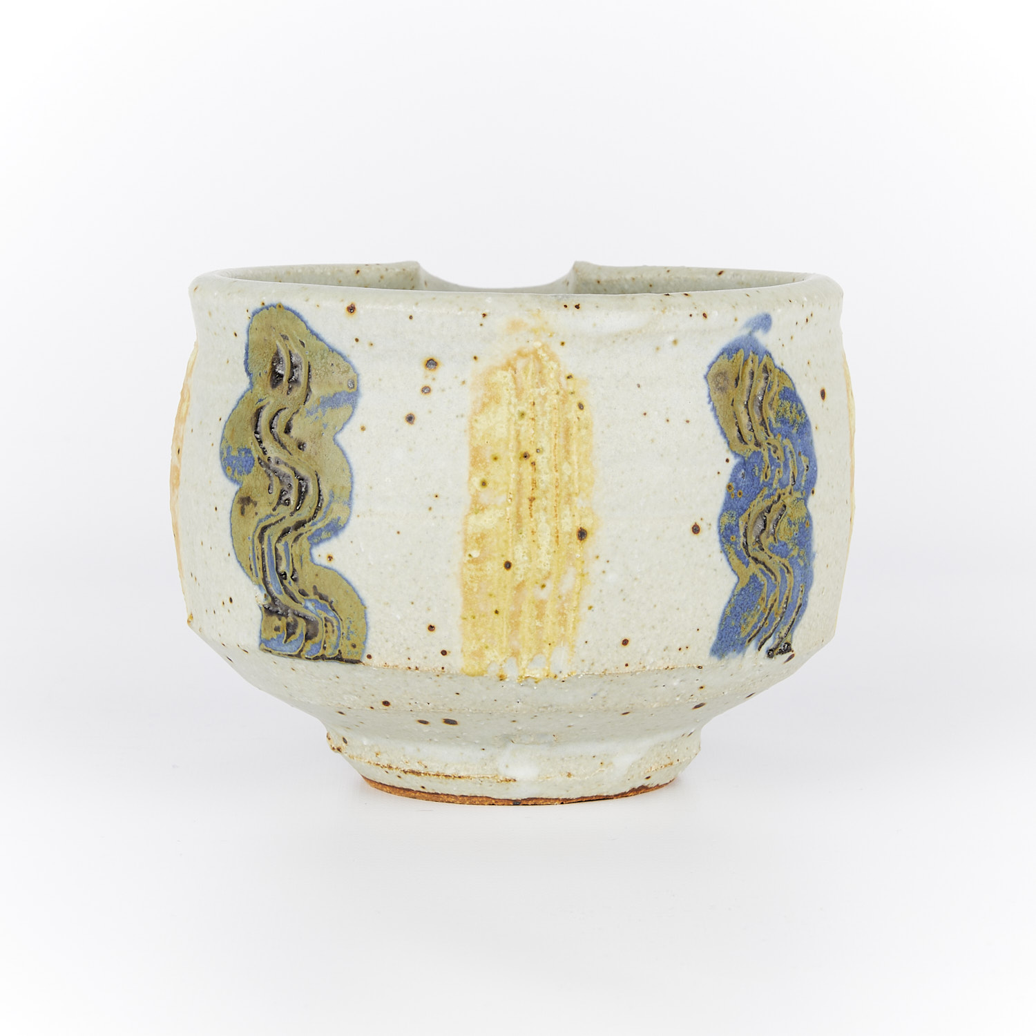 Warren MacKenzie Ceramic Pouring Bowl - Stamped - Bild 3 aus 8