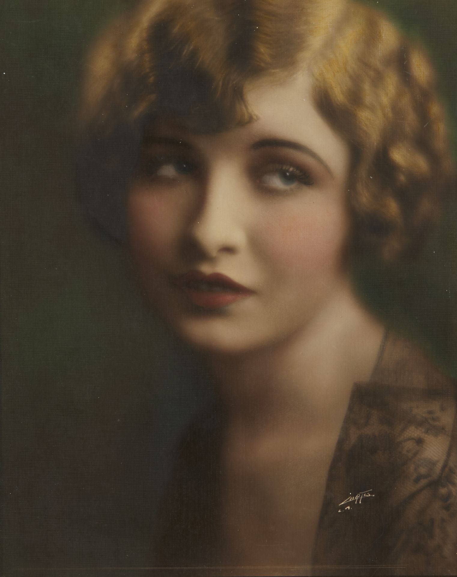 Edward Curtis Photo Portrait of Evelyn Pierce