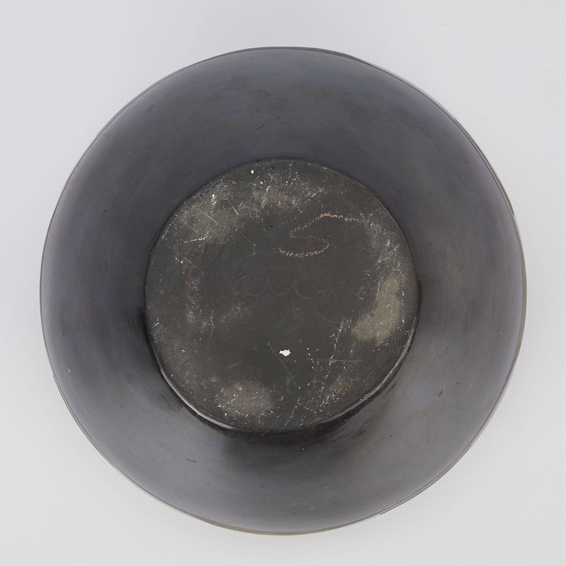 Early Maria Martinez Blackware Ceramic Bowl - Bild 7 aus 9