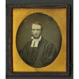 Daguerreotype Portrait Photograph of a Clergyman