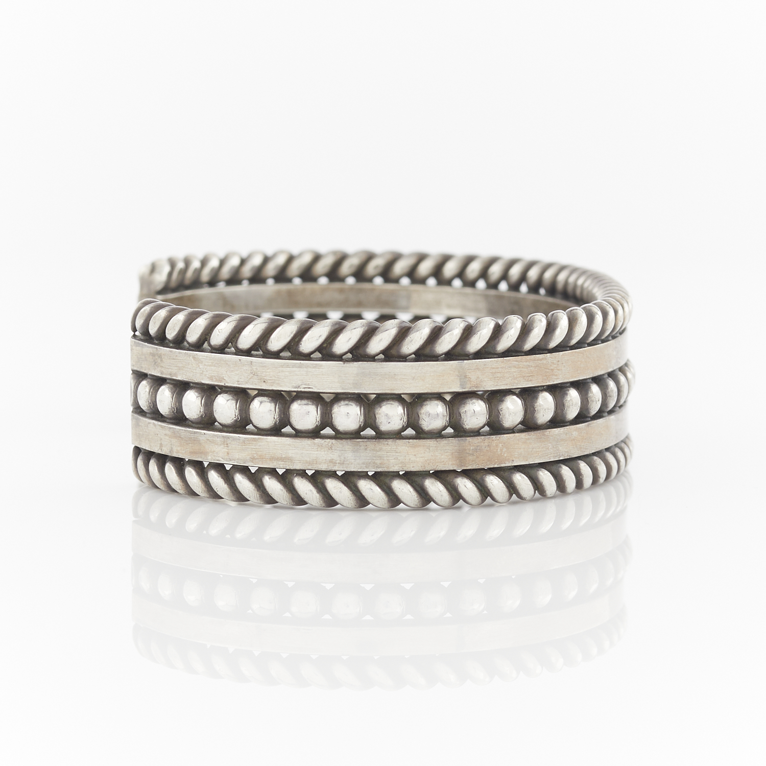 Gary Reeves Sterling Silver Bangle - Image 6 of 10