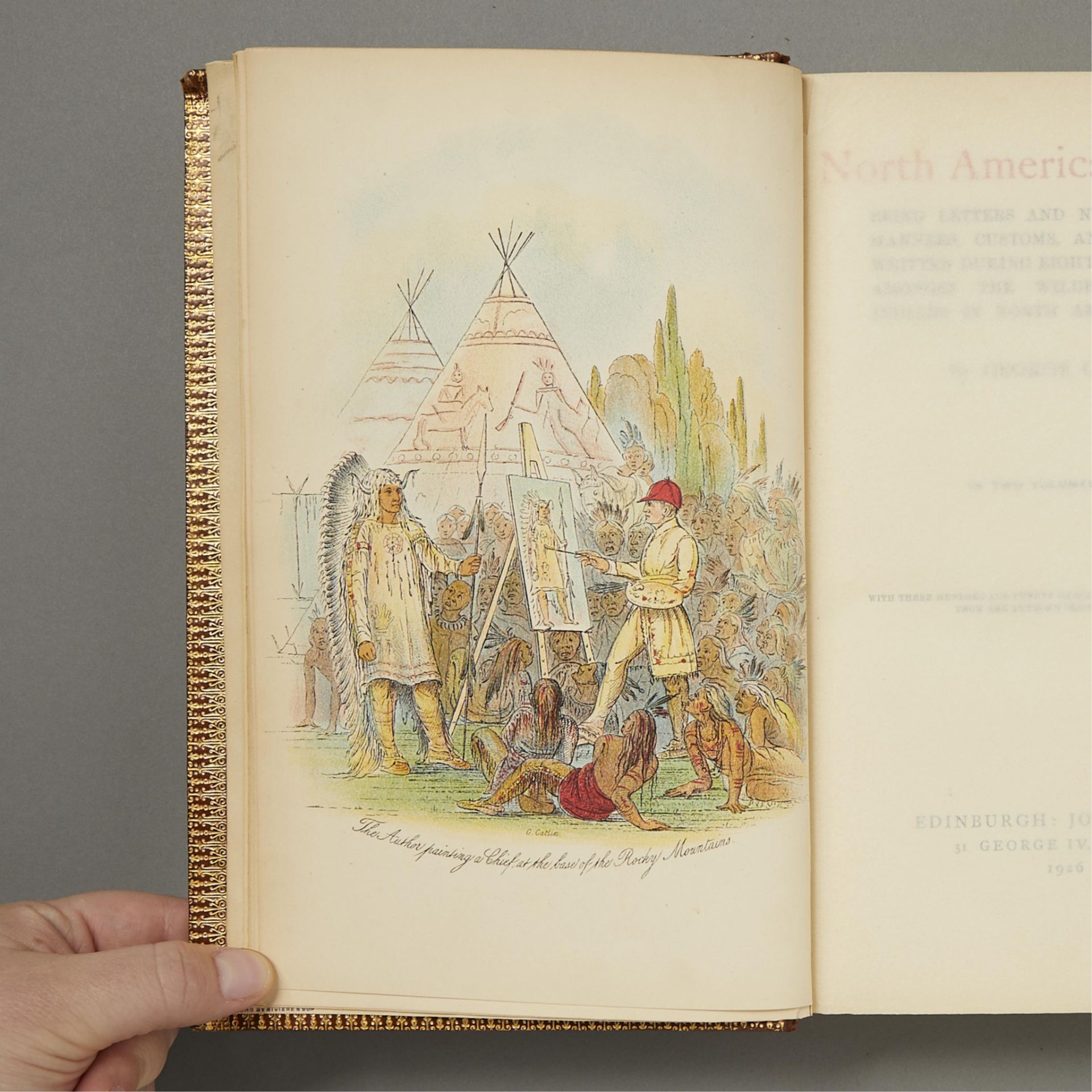 C.M. Russell Painting in "North American Indians" - Bild 6 aus 24