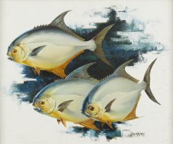 Fred Sweney Pompano Oil Painting