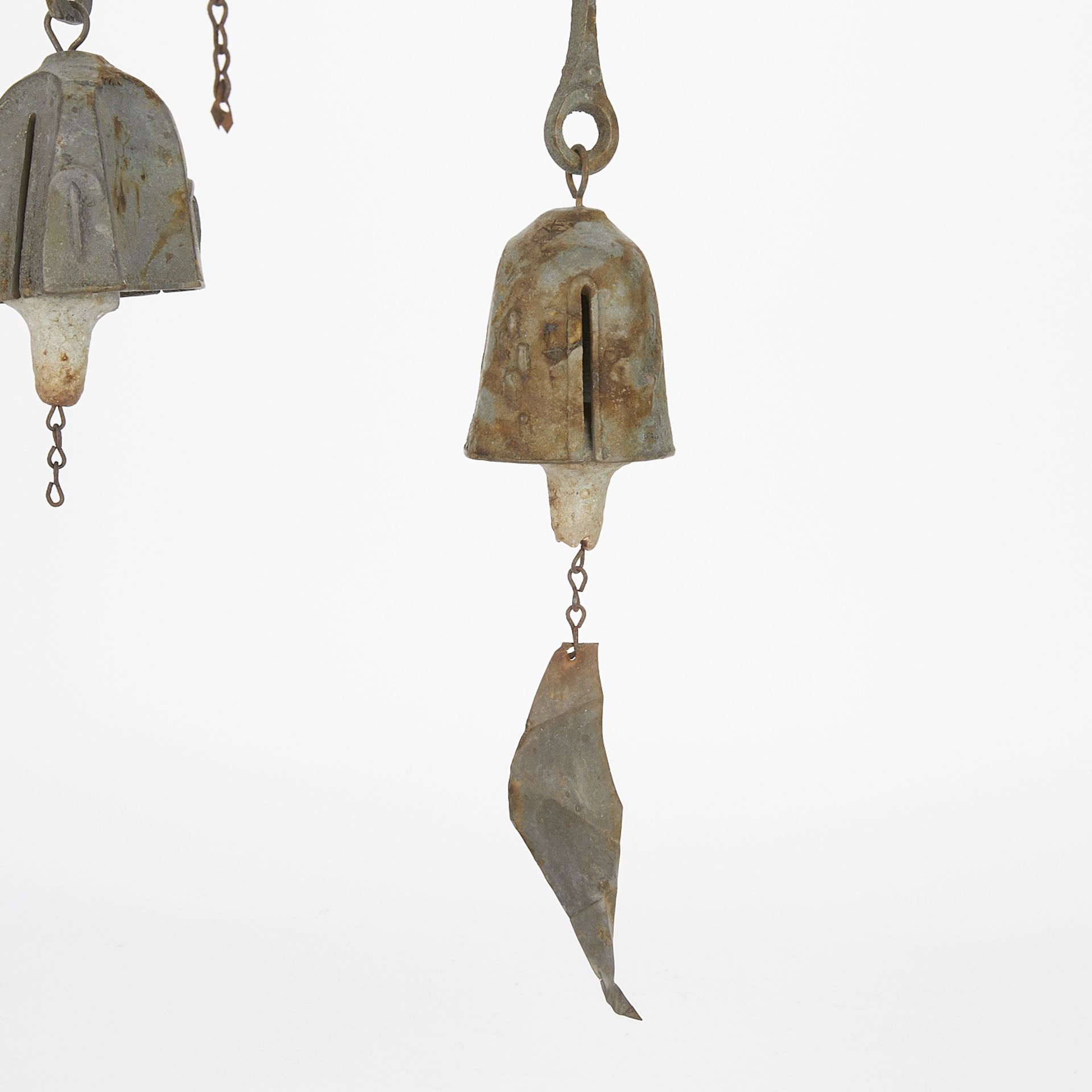 Paolo Soleri Tripod Cluster Bronze Wind Bell - Image 11 of 12