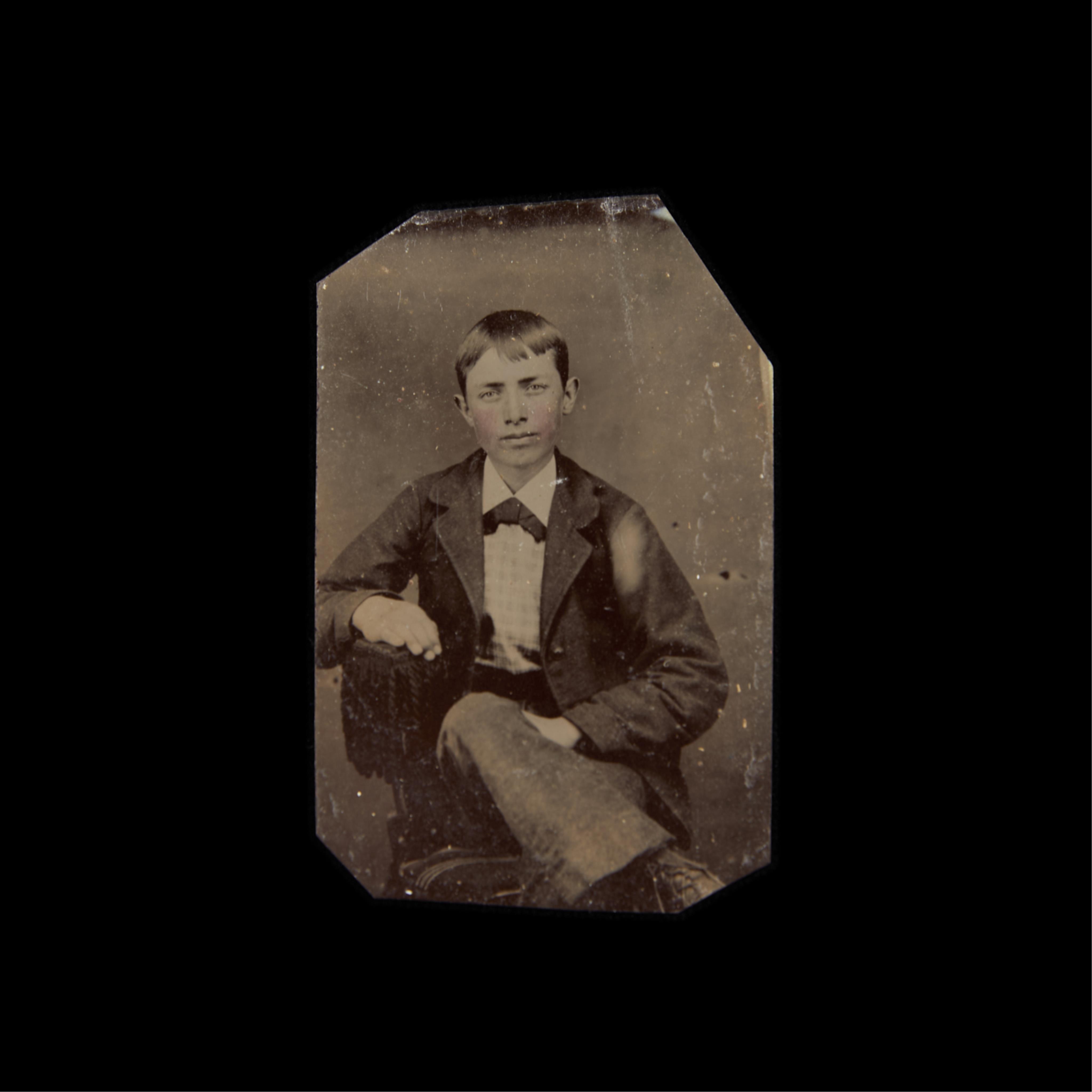 Group of 11 Tintype Portrait Photographs - Image 10 of 10