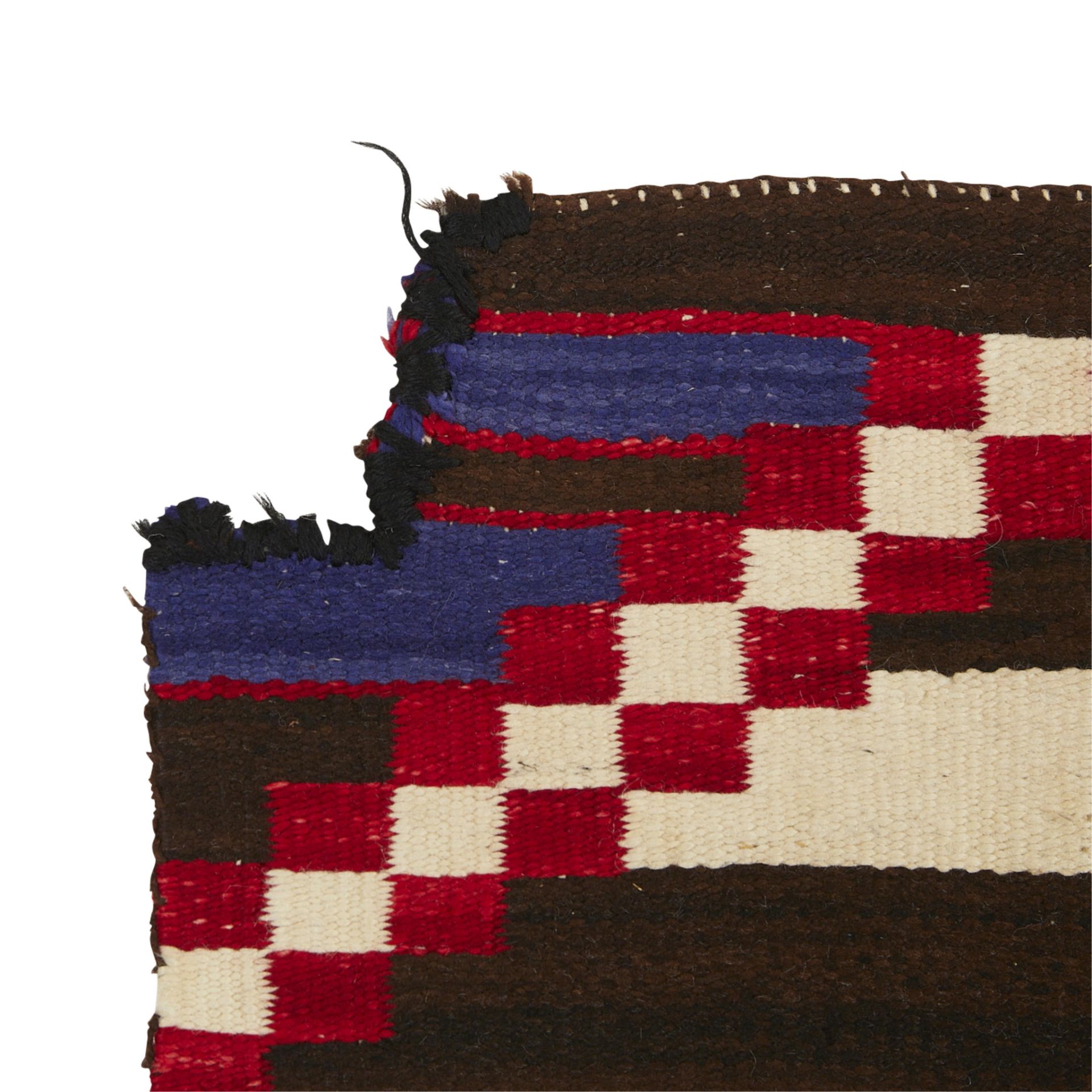 20th c. Navajo Chief's Revival Blanket 6' x 4' - Image 6 of 10