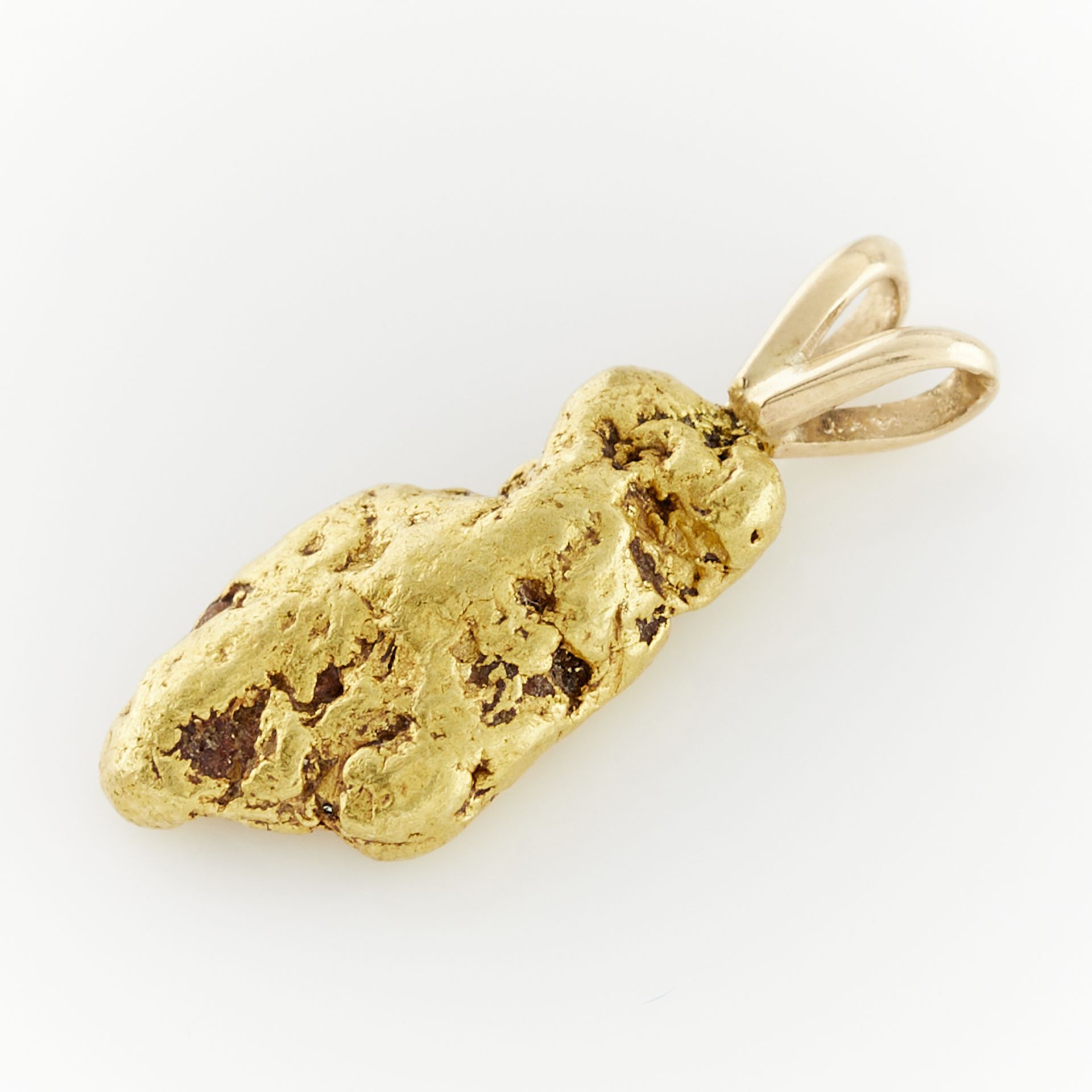 Gold Nugget Form Pendant - Image 5 of 5