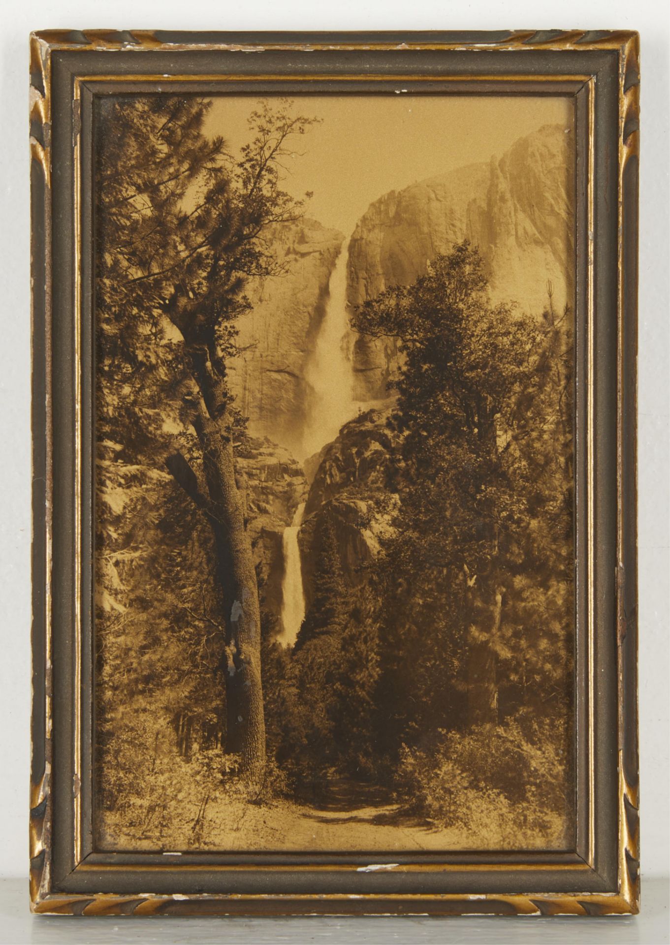 4 Asahel Curtis Goldtone Waterfalls & Woman Photos - Image 14 of 16