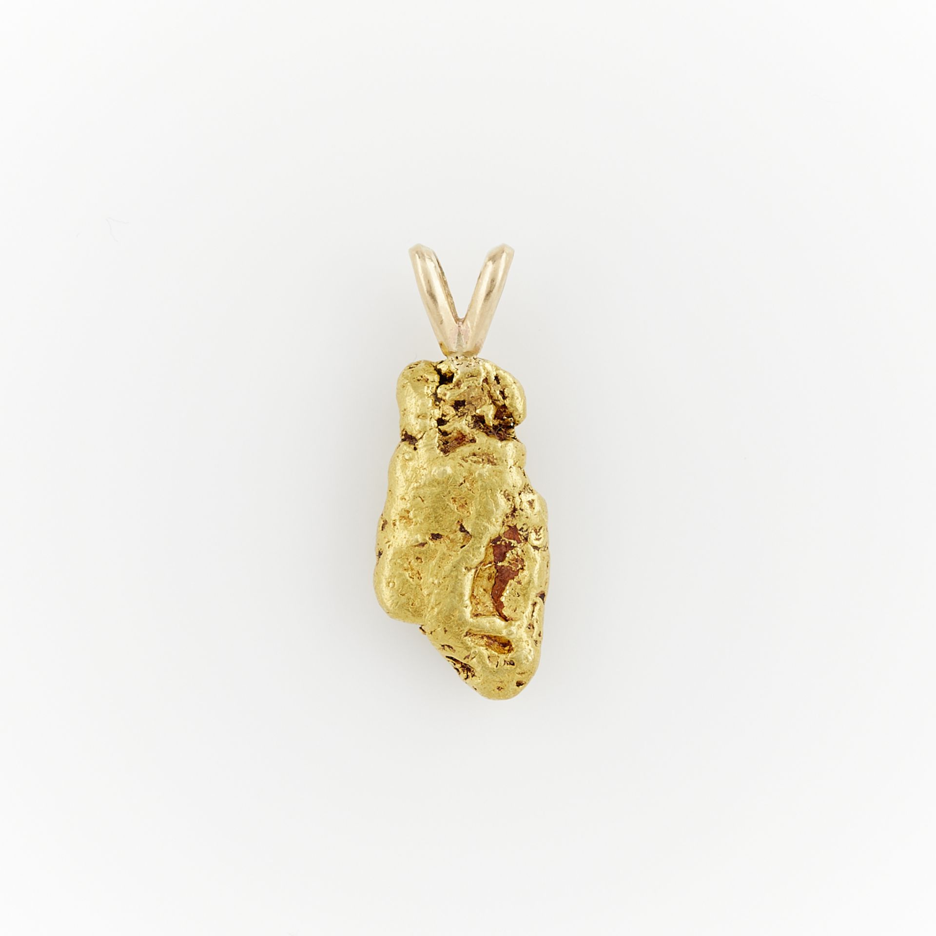 Gold Nugget Form Pendant - Image 3 of 5