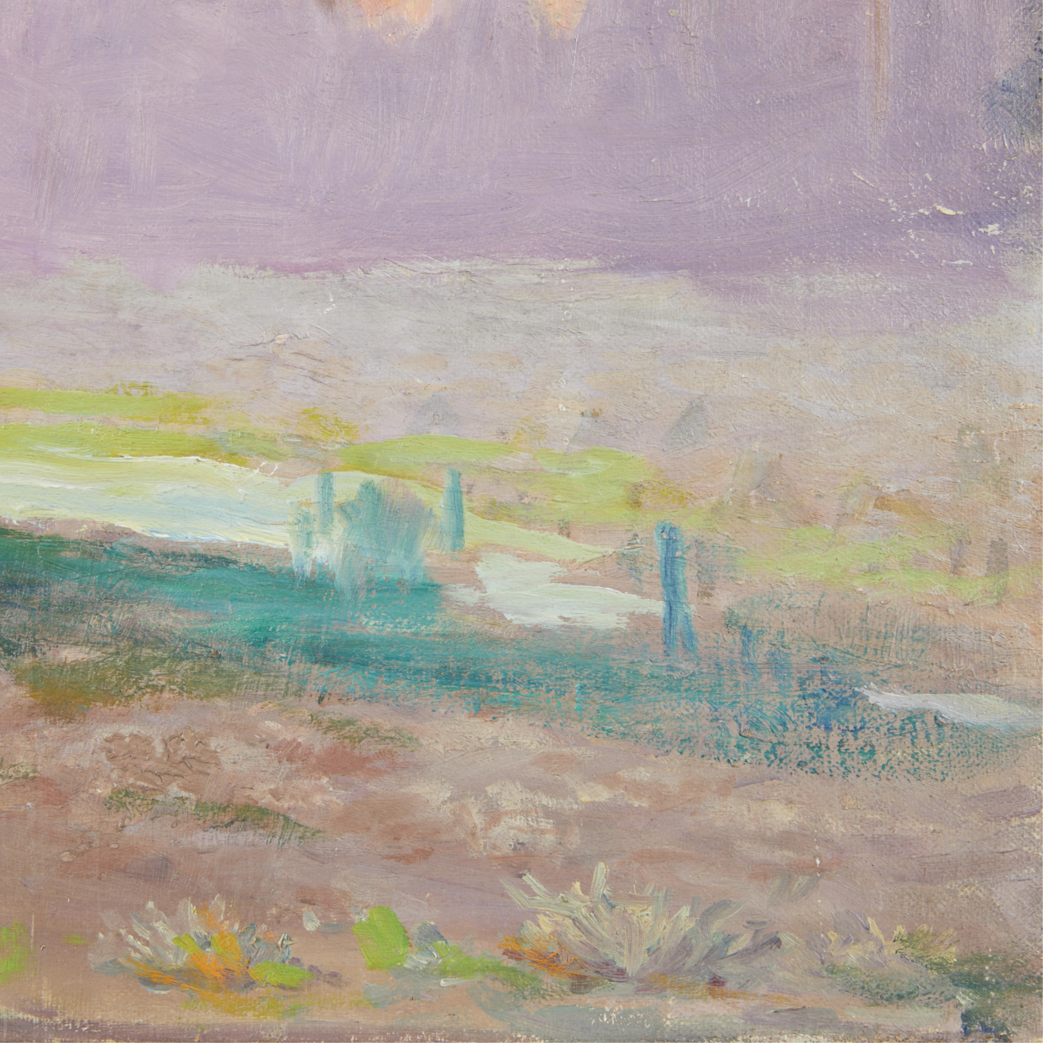 J. Stephen Ward Desert Landscape Painting - Image 5 of 6