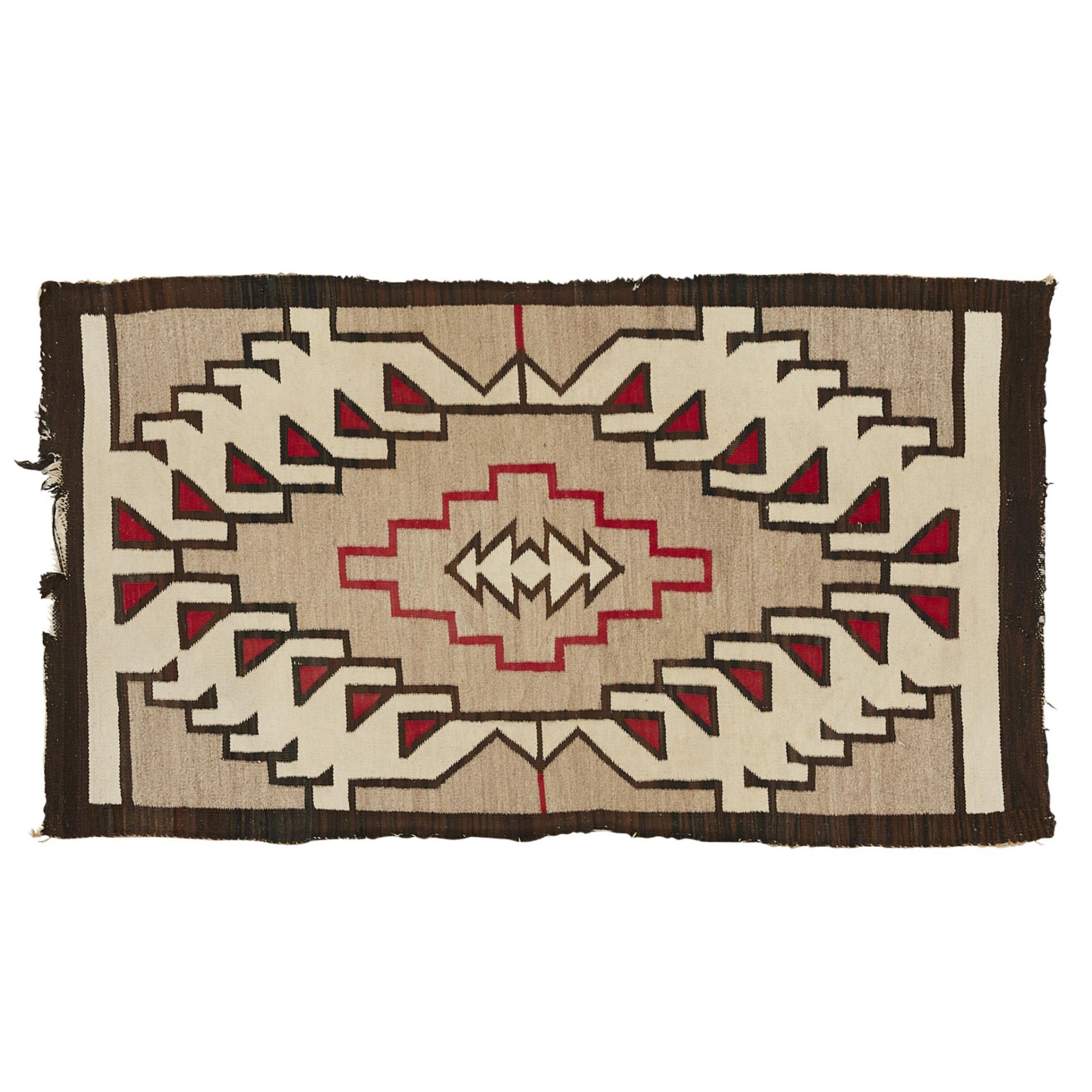 Navajo Style Rug Weaving 5' x 2'9" - Bild 3 aus 8