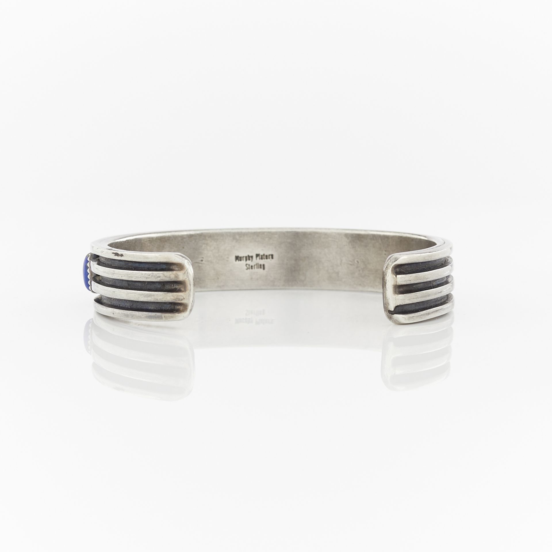 Murphy Platero Sterling & Lapis Bangle - Bild 5 aus 10