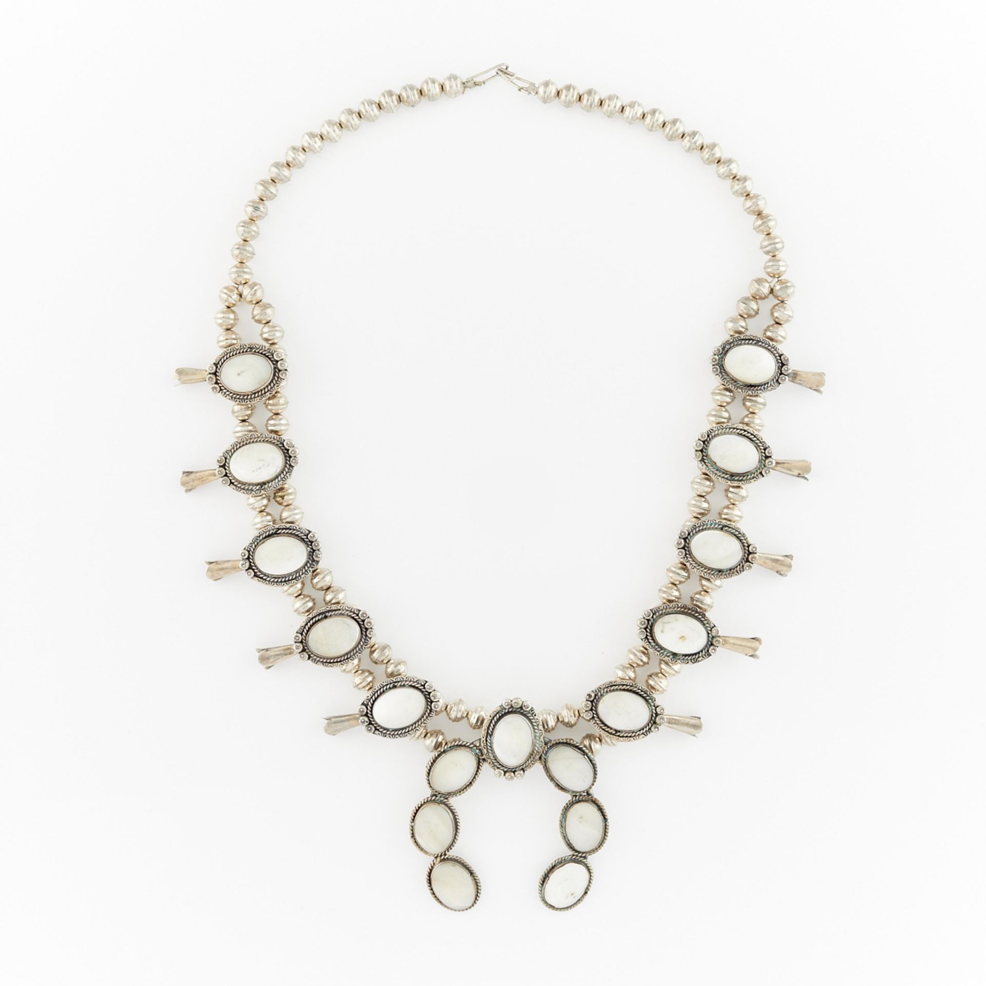 Shell Squash Blossom Necklace - Image 3 of 6