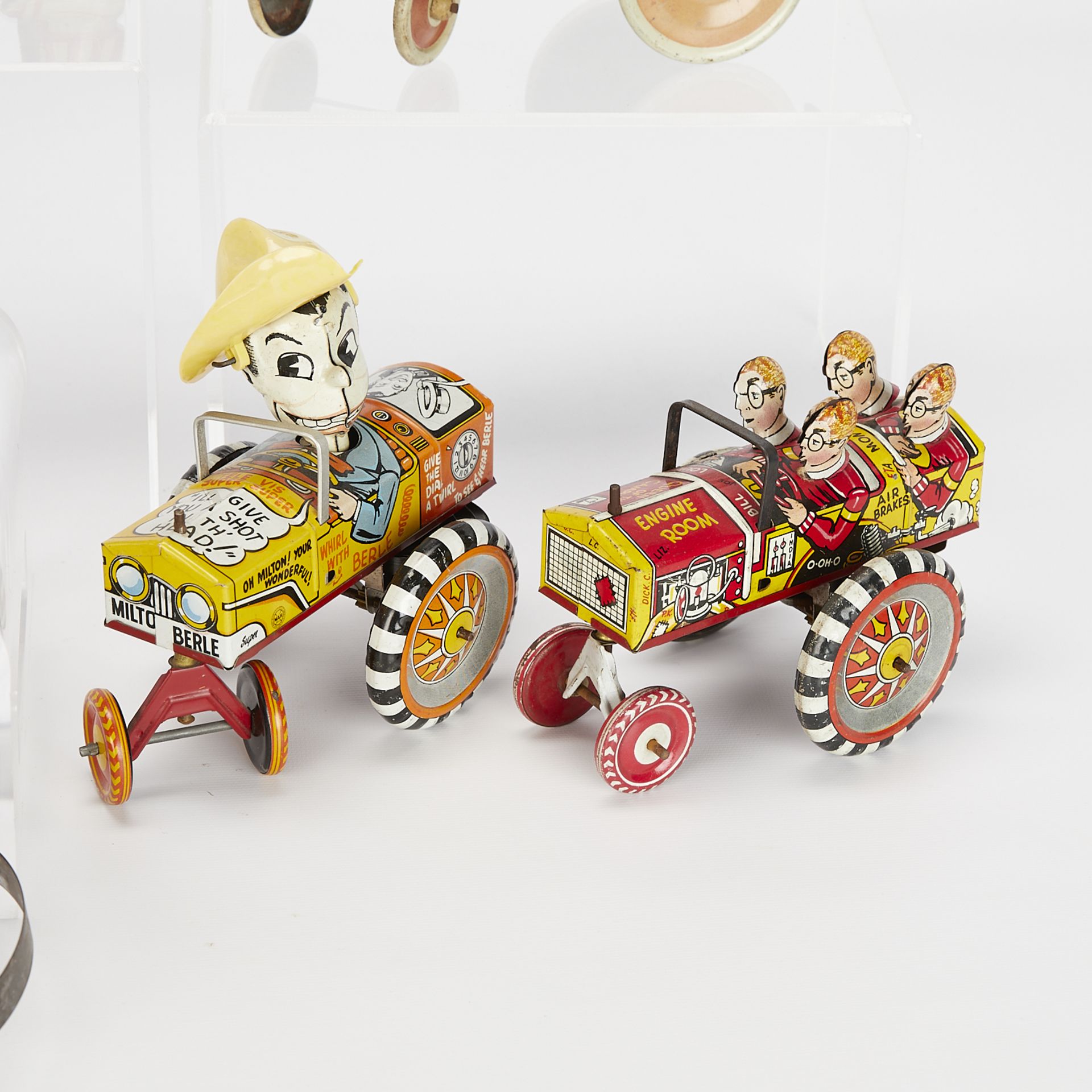 Grp of 11 Vintage Wind-up Tin Toys - Marx & Nomura - Bild 5 aus 12